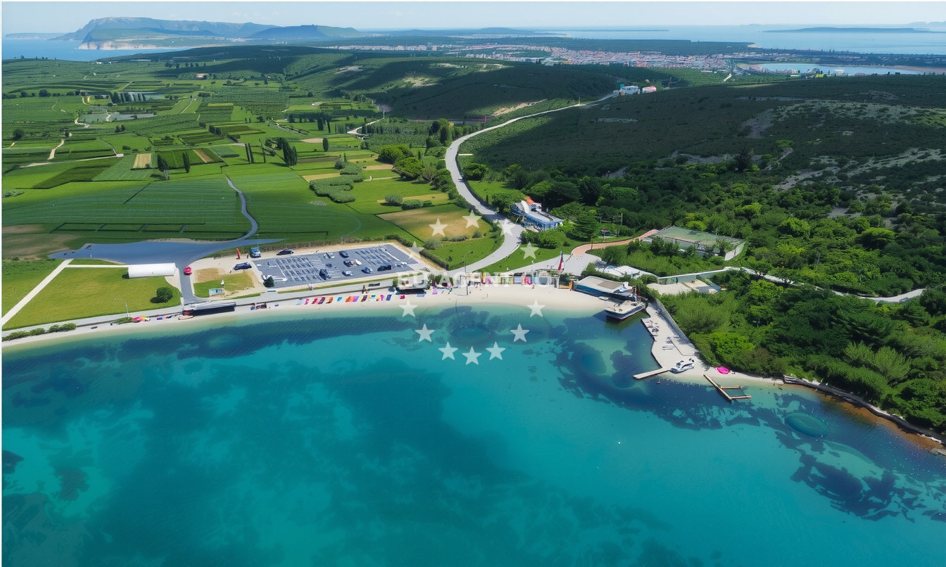 Additional view of Buoy field in Buoy field in Novalja on the island Pag, North Dalmatia, Croatia photo 9