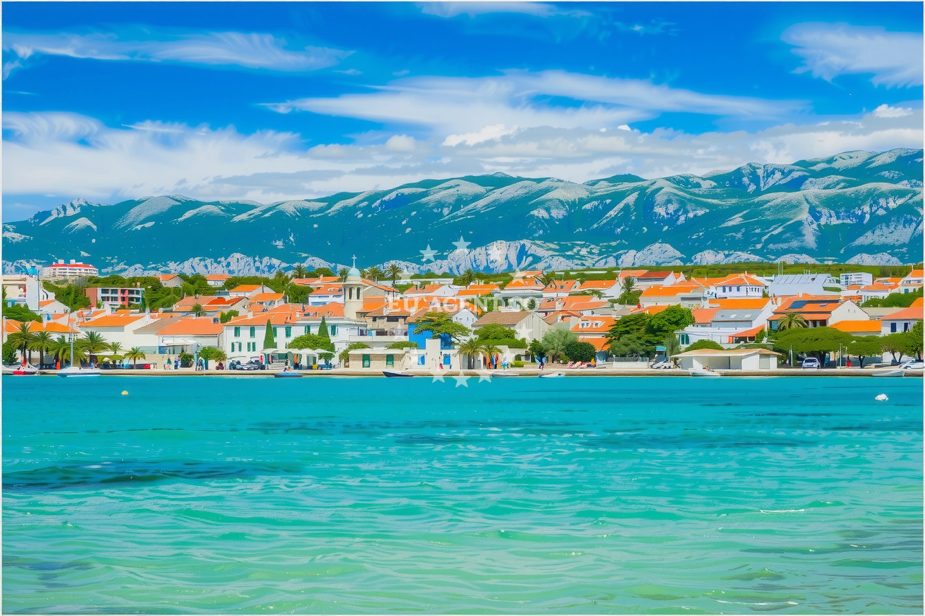 Additional view of Buoy field in Buoy field in Novalja on the island Pag, North Dalmatia, Croatia photo 14