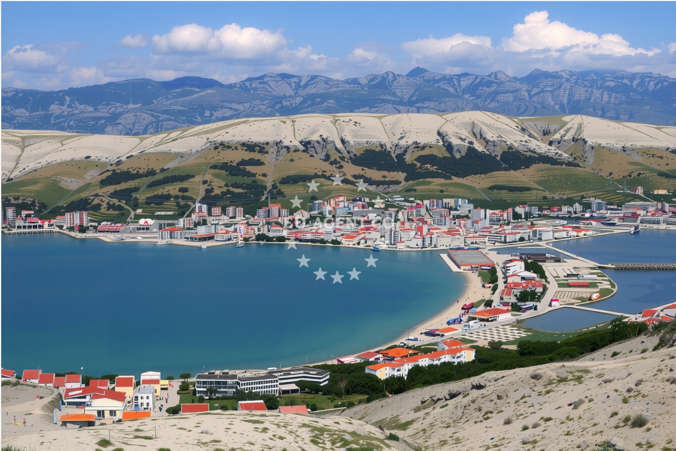 Additional view of Jetty buoy field in Jetty in Šimuni on the island Pag, North Dalmatia, Croatia photo 9