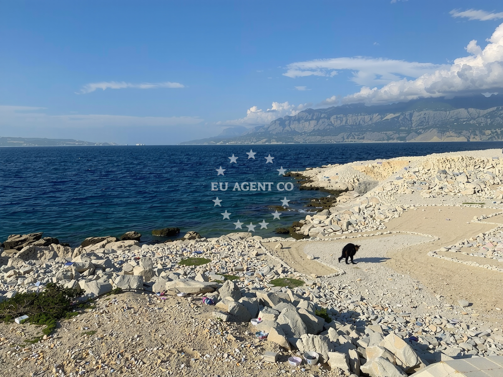 Additional view of Drljanda buoy field in Quay in Stara Novalja on the island Pag, North Dalmatia, Croatia photo 4