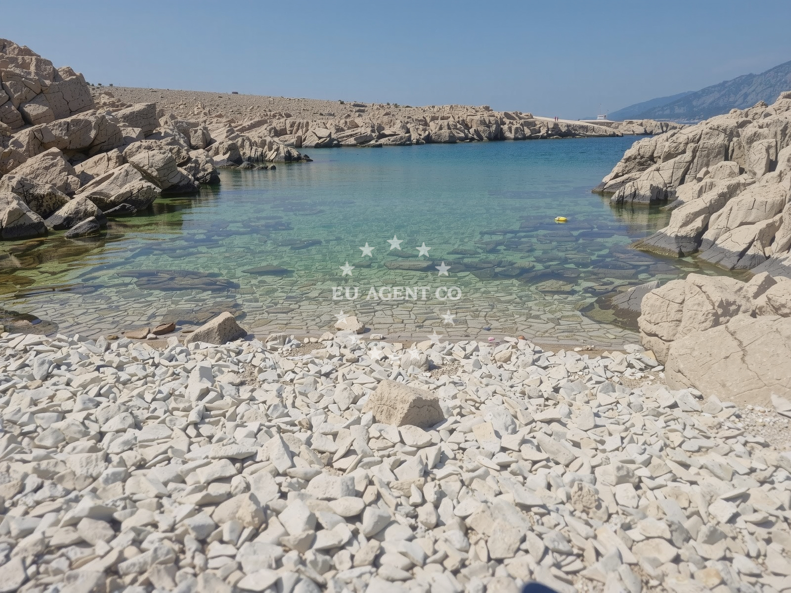 Additional view of Drljanda buoy field in Quay in Stara Novalja on the island Pag, North Dalmatia, Croatia photo 5