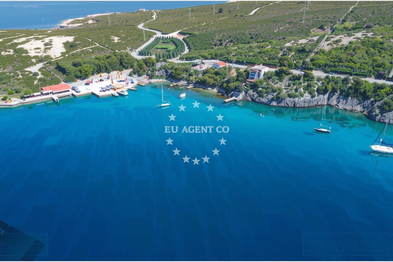 Additional view of Drljanda buoy field in Quay in Stara Novalja on the island Pag, North Dalmatia, Croatia photo 9