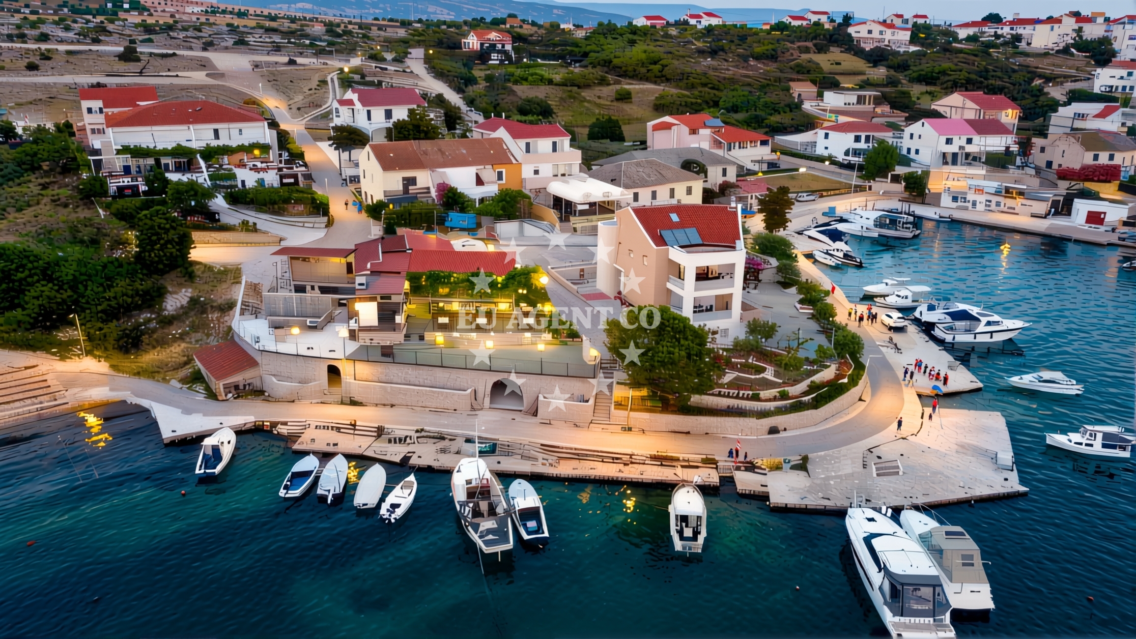Additional view of Jetty buoy field in Jetty in Tovarnele on the island Pag, North Dalmatia, Croatia photo 6