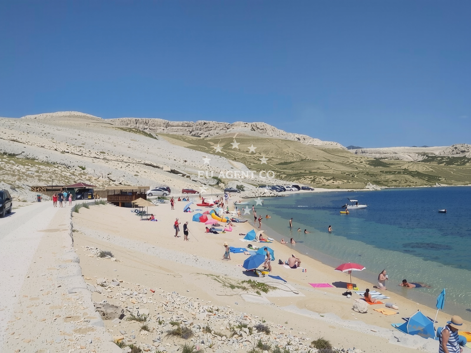 Additional view of Jetty buoy field in Jetty in Zubovići on the island Pag, North Dalmatia, Croatia photo 4