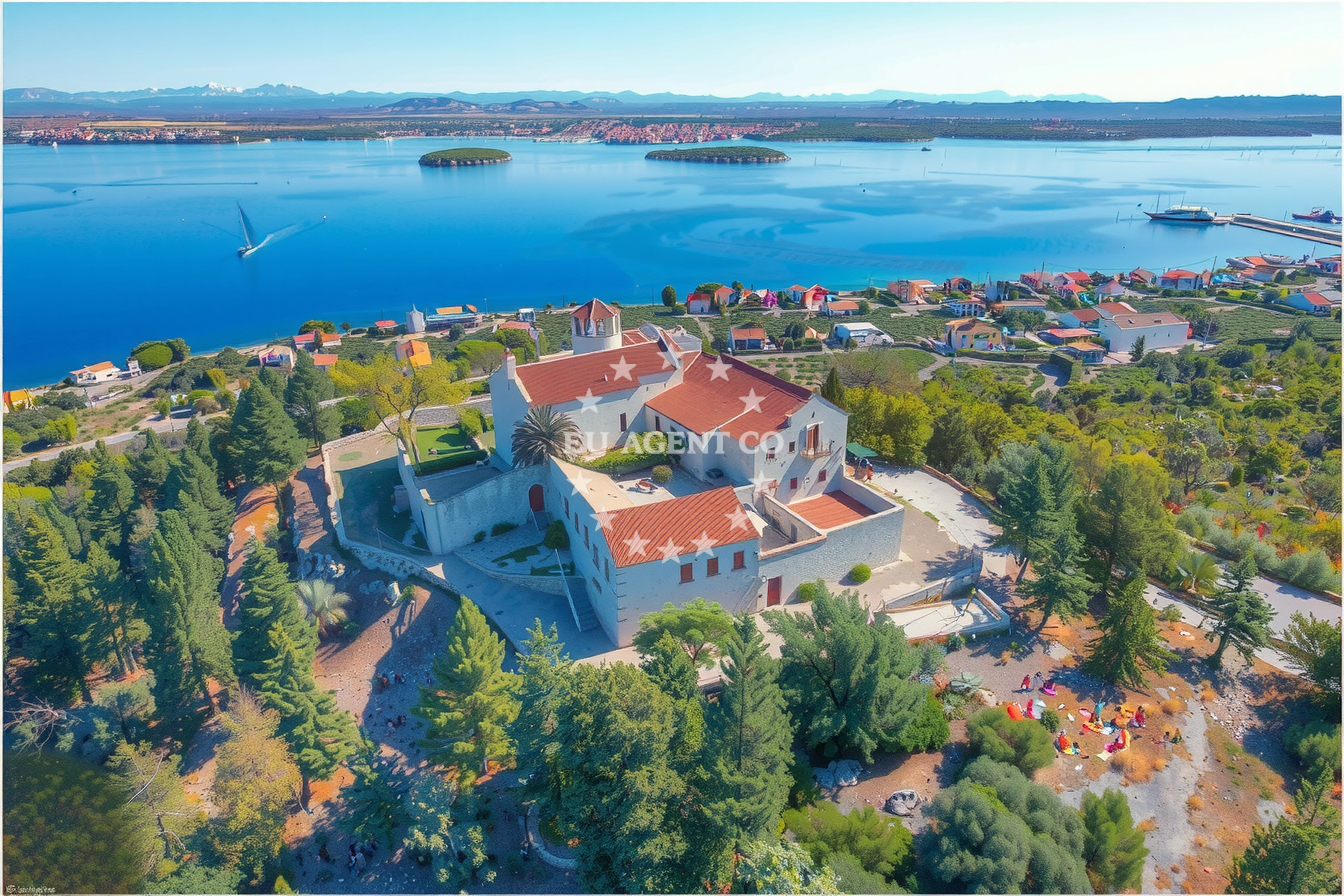 Additional view of Jetty buoy field in Jetty on the island Pašman, North Dalmatia, Croatia photo 6
