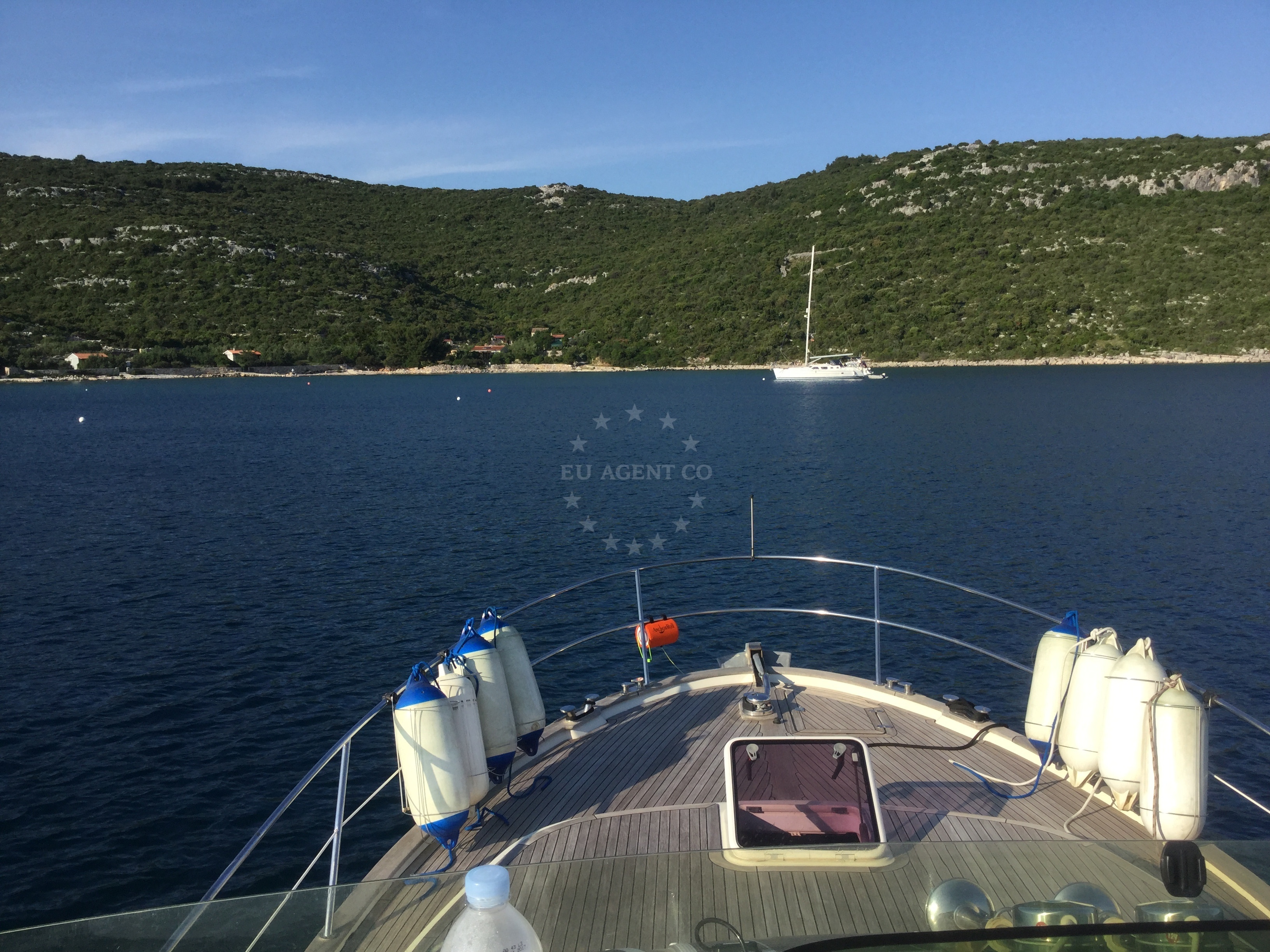 Coastal view near Uvala Landin, Pasman mooring location in pasman, Croatia