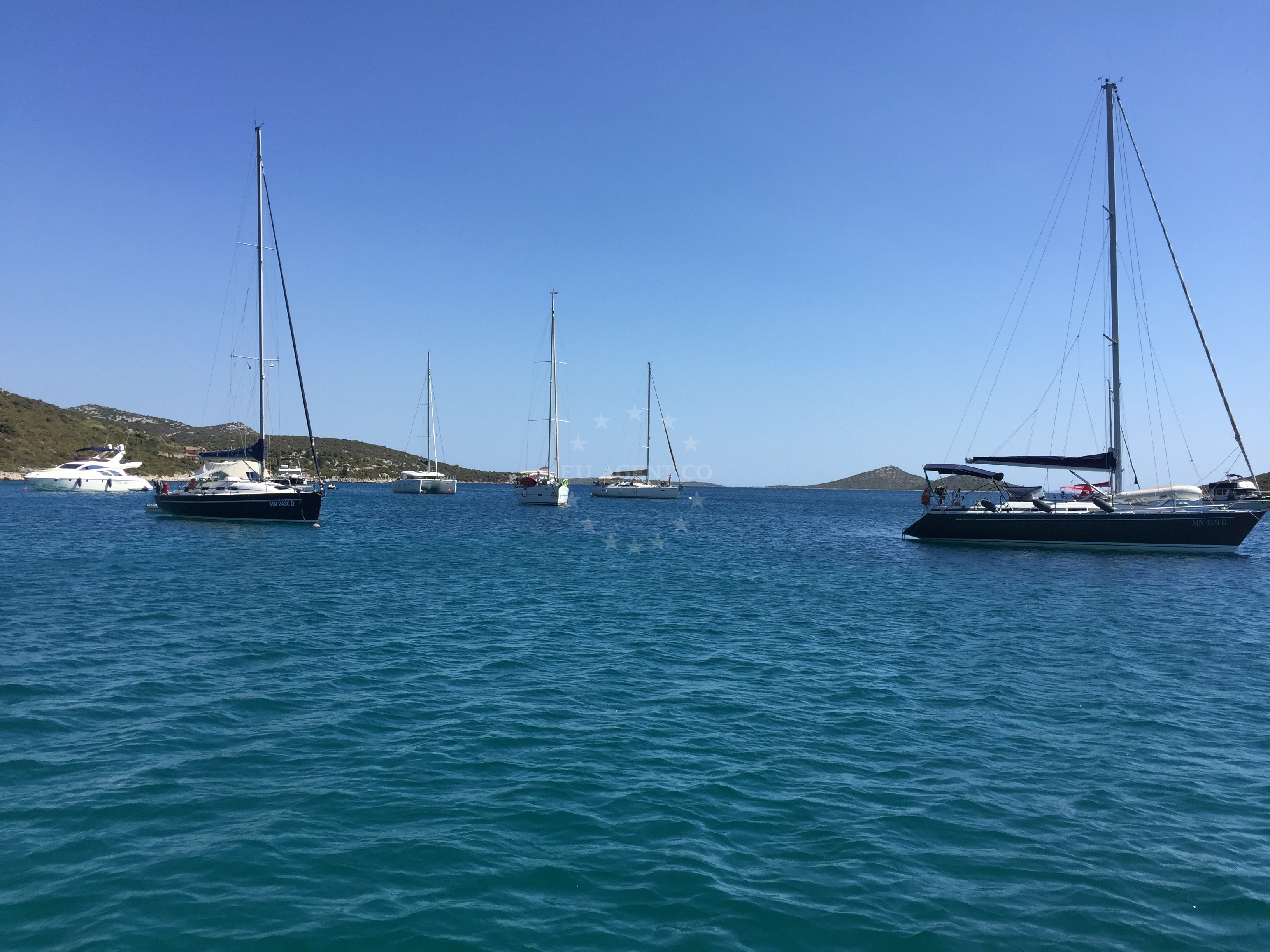 Additional view of Uvala Landin, Pasman buoy field in Buoy field on the island Pašman, North Dalmatia, Croatia photo 6
