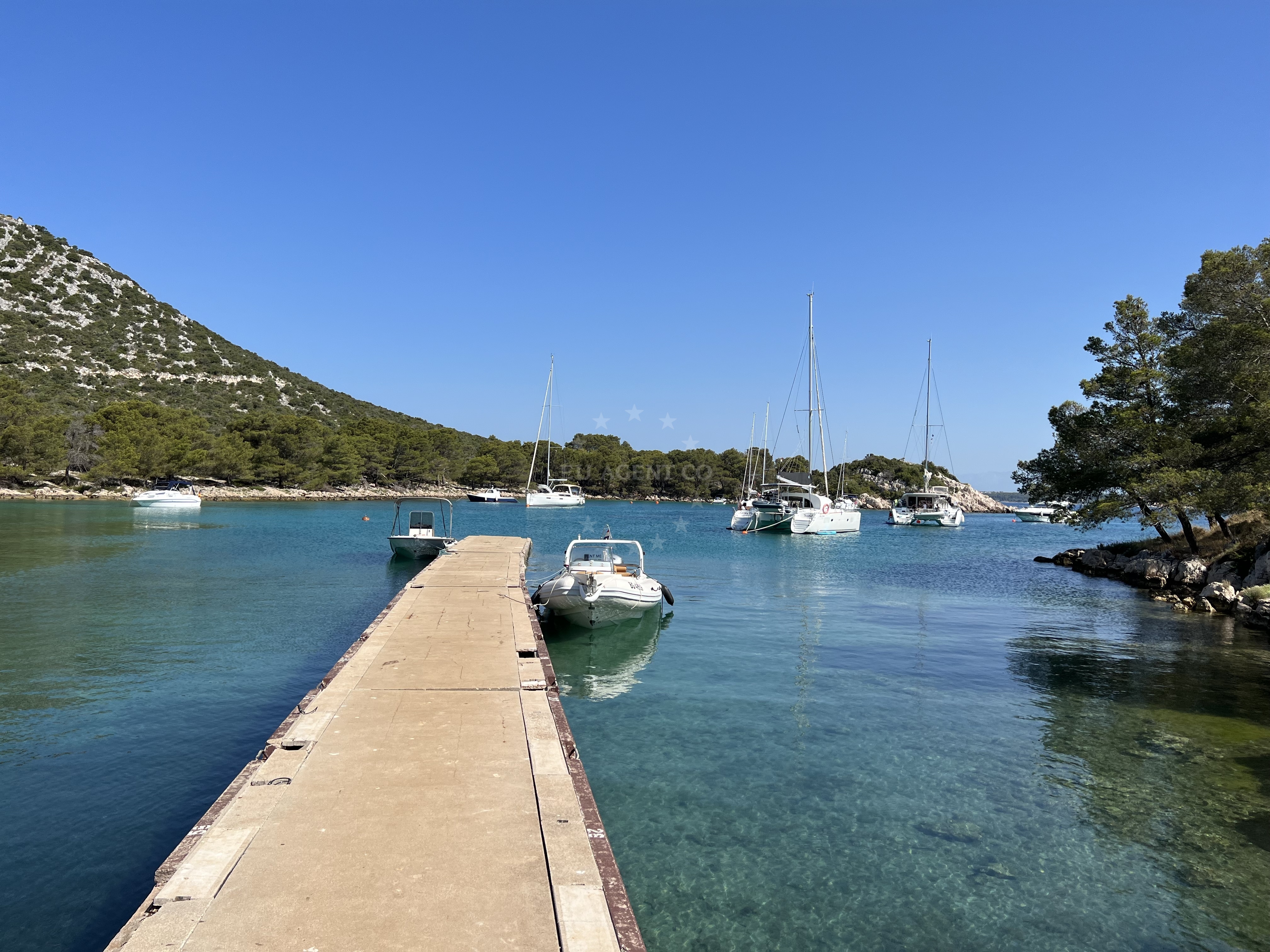 Additional view of Zaklopica buoy field in Buoy field on the island Pašman, North Dalmatia, Croatia photo 7