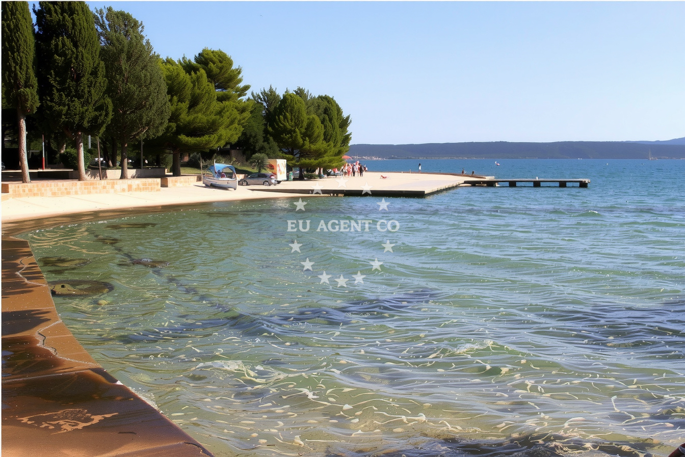 Additional view of Mali Ždrelac buoy field in Jetty in Ždrelac on the island Pašman, North Dalmatia, Croatia photo 9