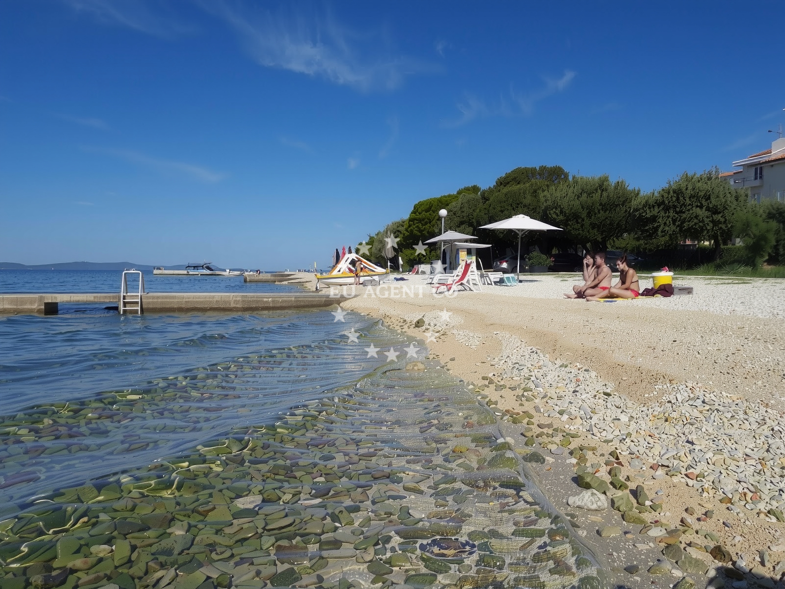 Additional view of Punta Skala buoy field in Quay in Petrčane, North Dalmatia, Croatia photo 5