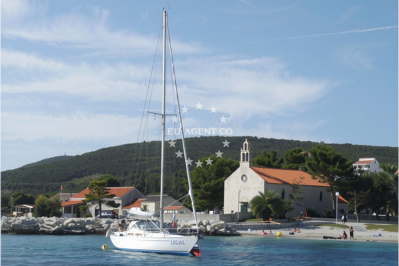 Additional view of Quay buoy field in Quay in Premuda on the island Premuda, North Dalmatia, Croatia photo 13