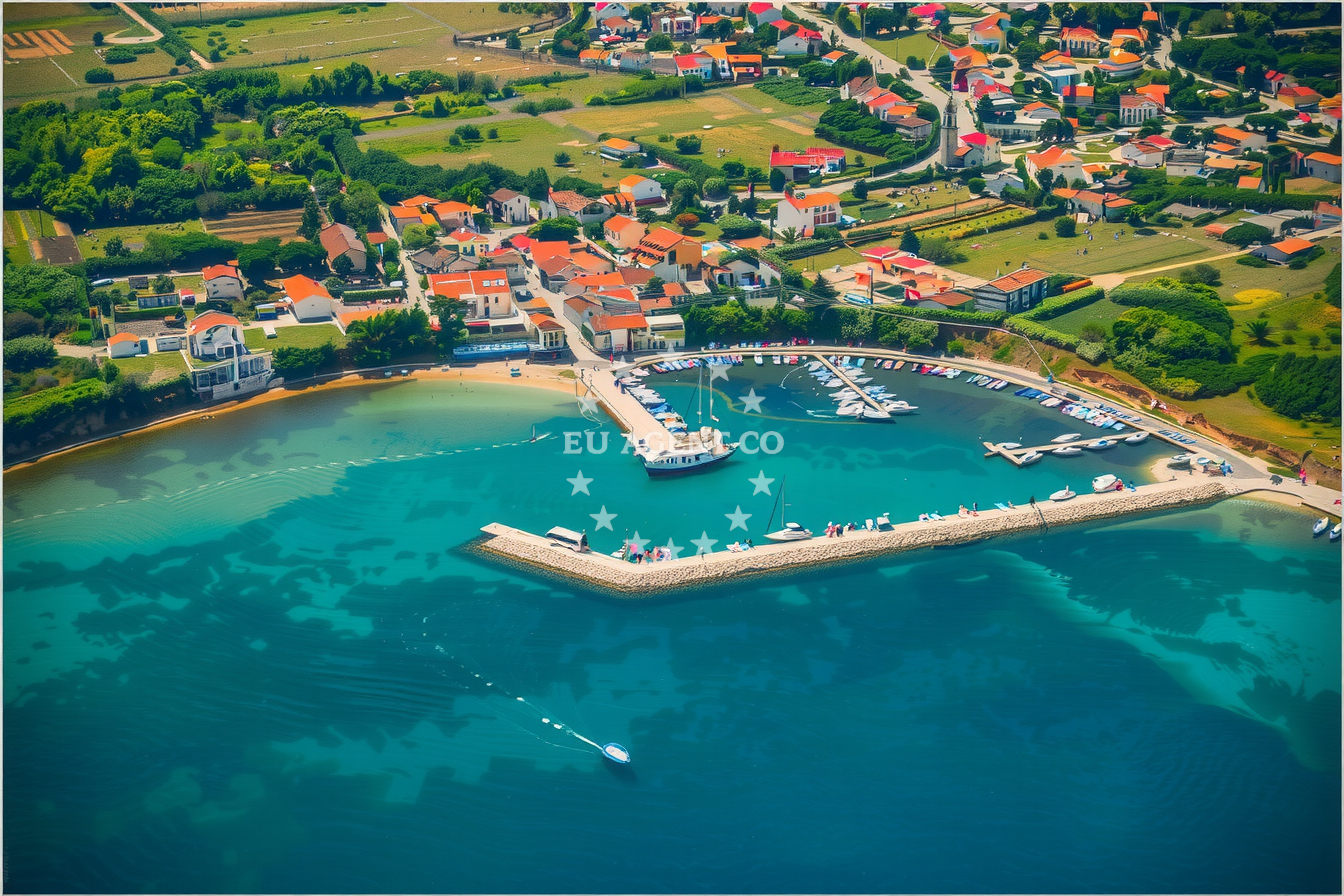 Additional view of Jetty buoy field in Jetty in Privlaka, North Dalmatia, Croatia photo 4