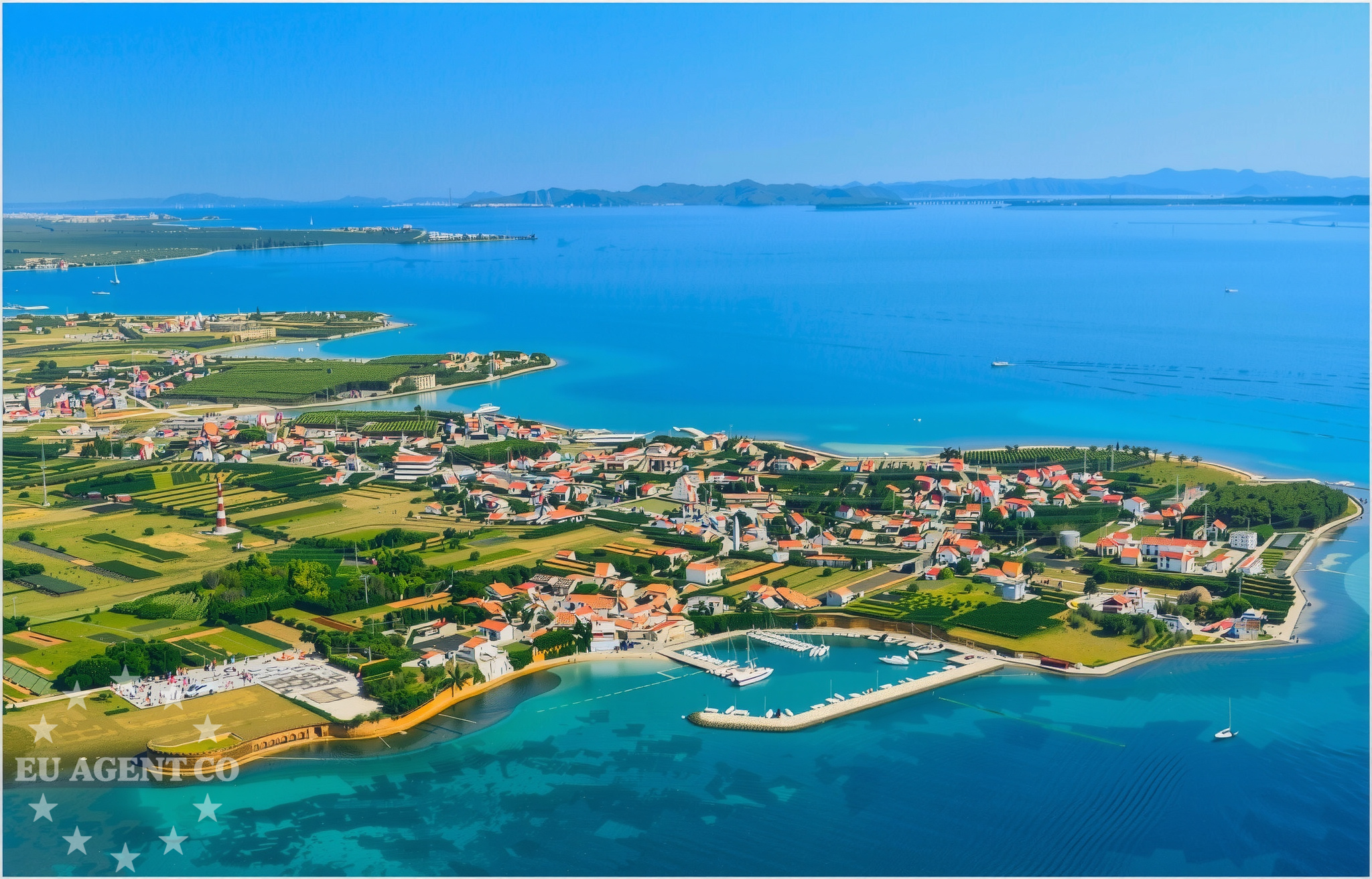 Additional view of Jetty buoy field in Jetty in Privlaka, North Dalmatia, Croatia photo 5
