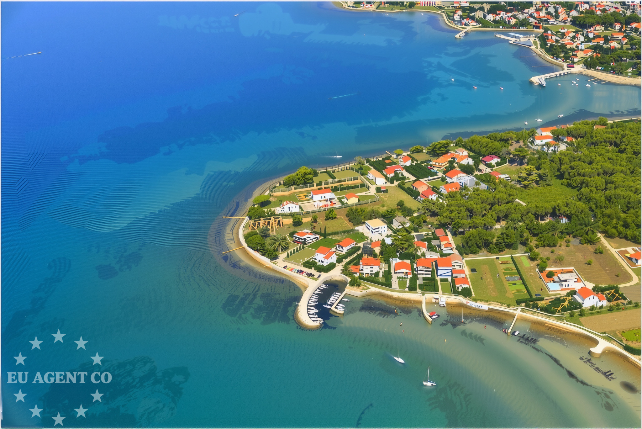 Additional view of Jetty buoy field in Jetty in Privlaka, North Dalmatia, Croatia photo 6