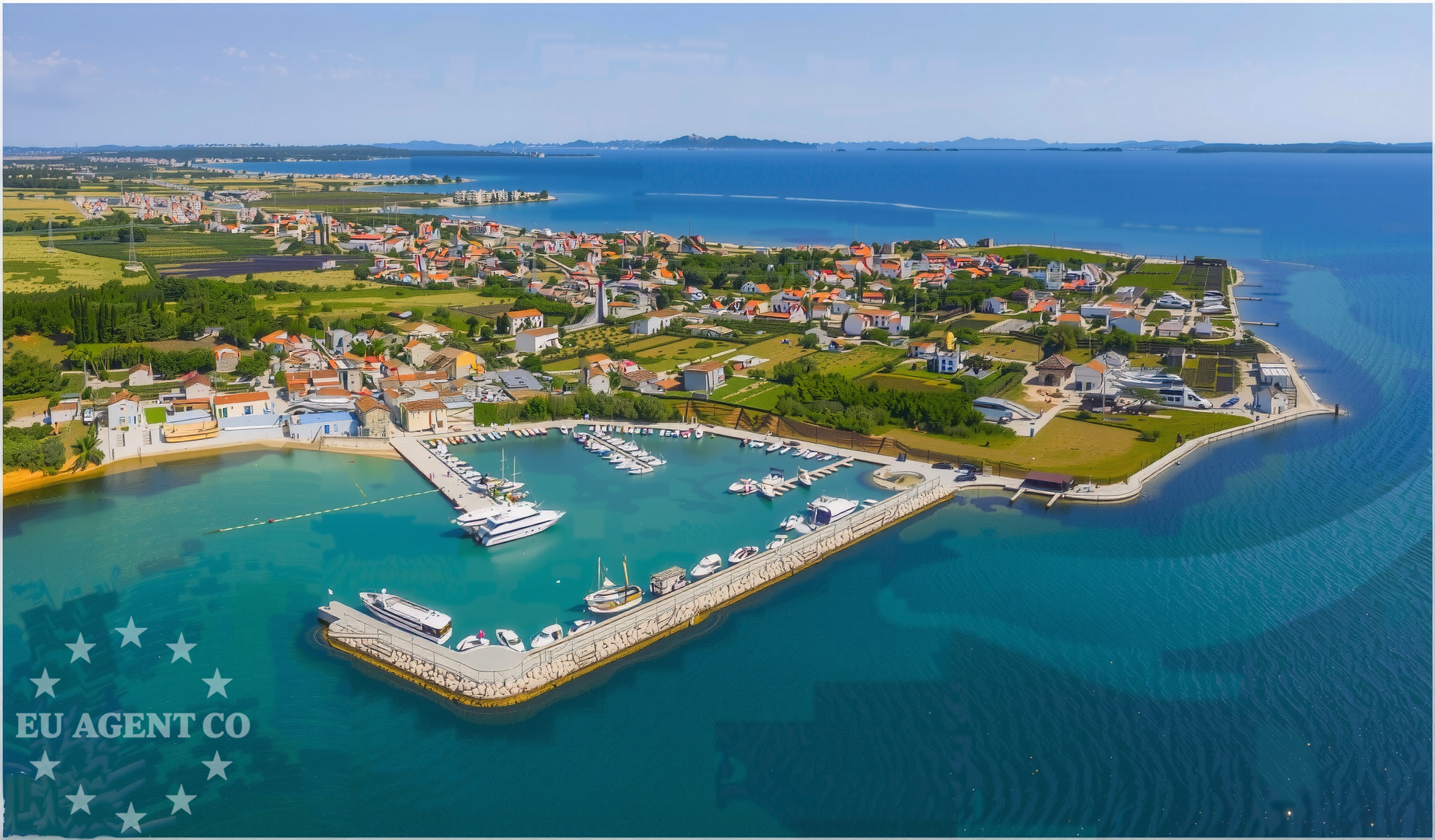 Additional view of Jetty buoy field in Jetty in Privlaka, North Dalmatia, Croatia photo 7
