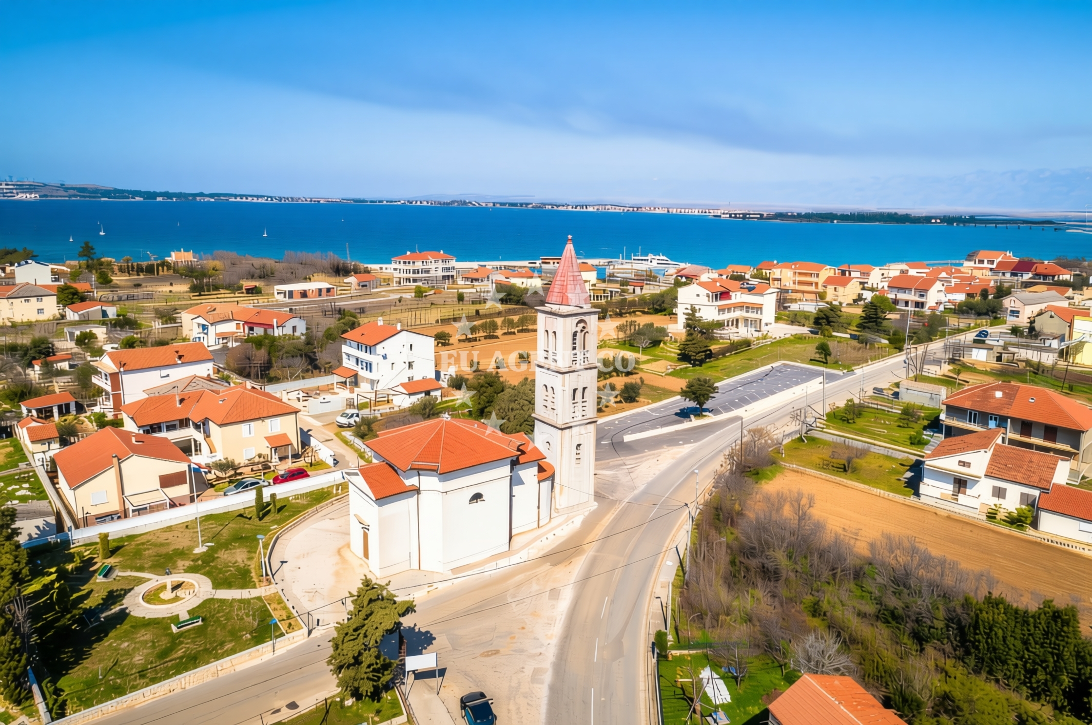 Additional view of Jetty buoy field in Jetty in Privlaka, North Dalmatia, Croatia photo 4