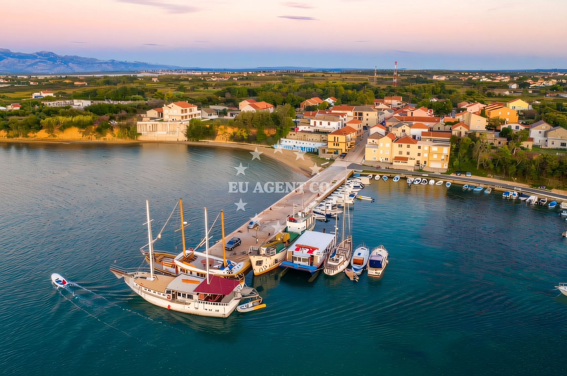Additional view of Jetty buoy field in Jetty in Privlaka, North Dalmatia, Croatia photo 5