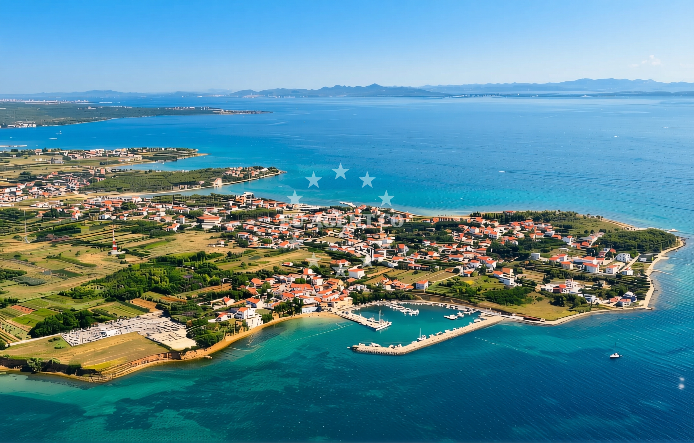 Additional view of Jetty buoy field in Jetty in Privlaka, North Dalmatia, Croatia photo 6