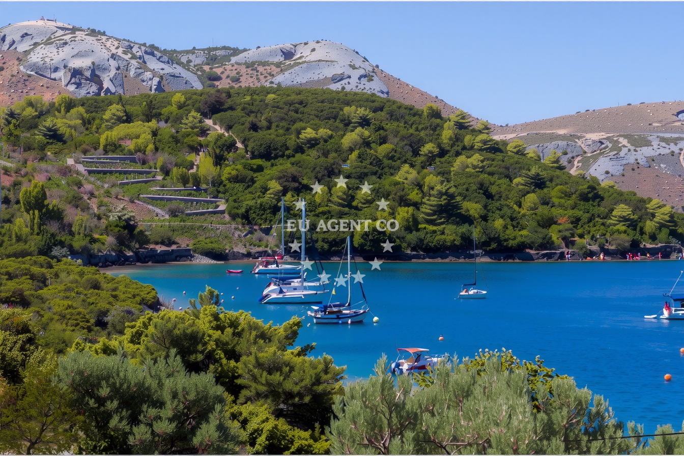Additional view of Jetty buoy field in Jetty on the island Rava, North Dalmatia, Croatia photo 7