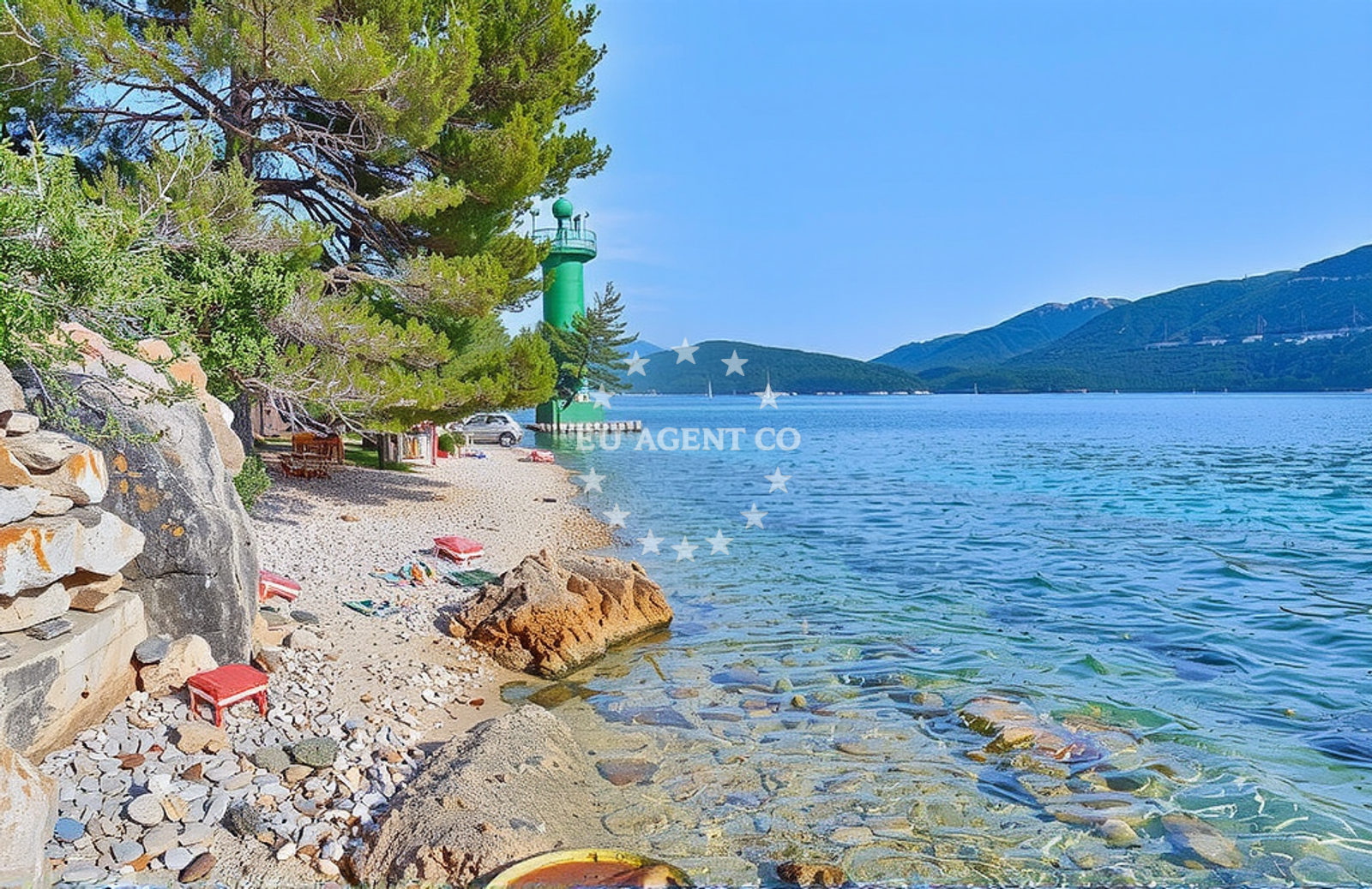 Additional view of Villa Rava buoys buoy field in Buoy field on the island Rava, North Dalmatia, Croatia photo 9
