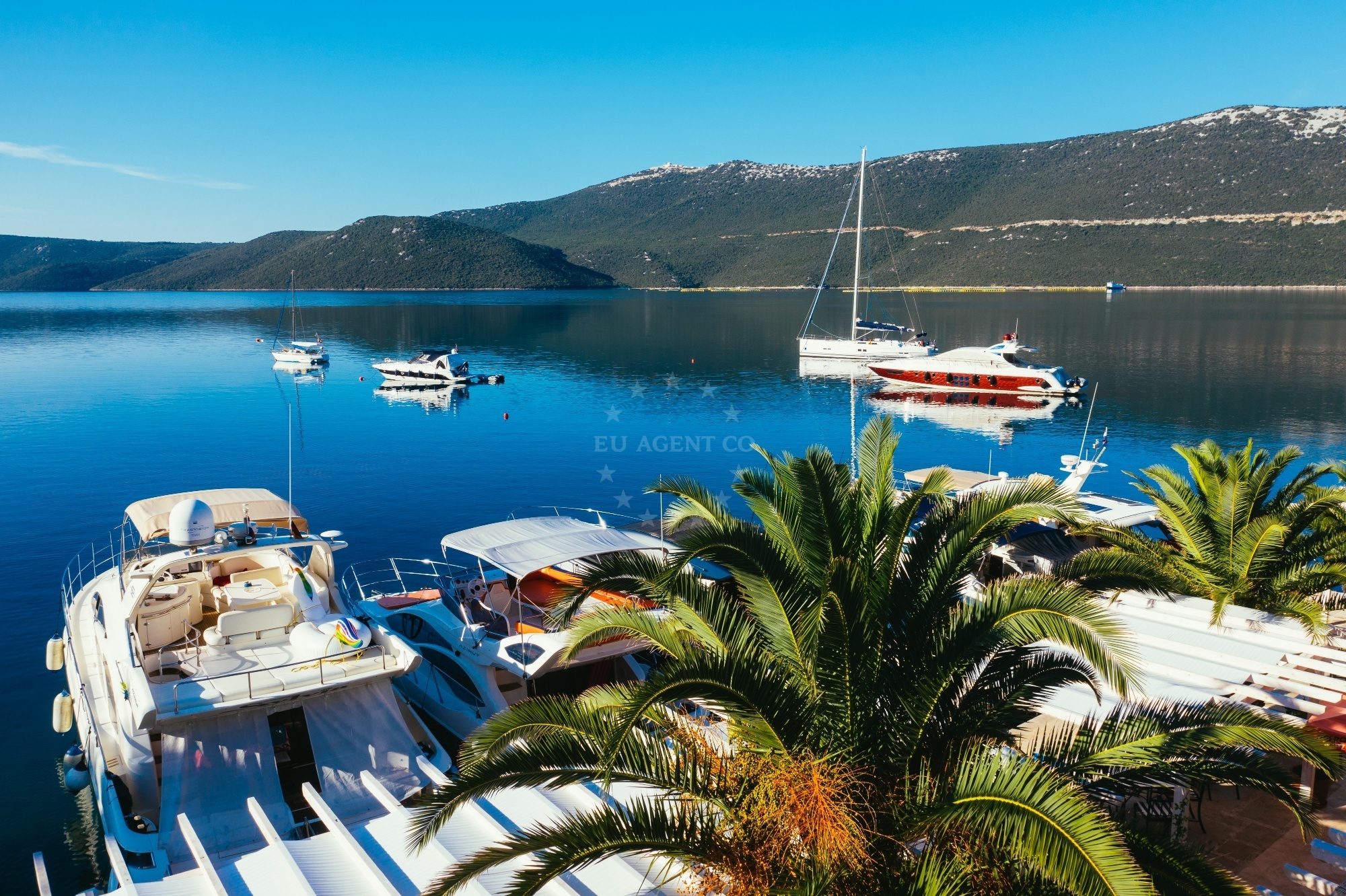 Villa Rava Restaurant with views of Rava Island, Croatia