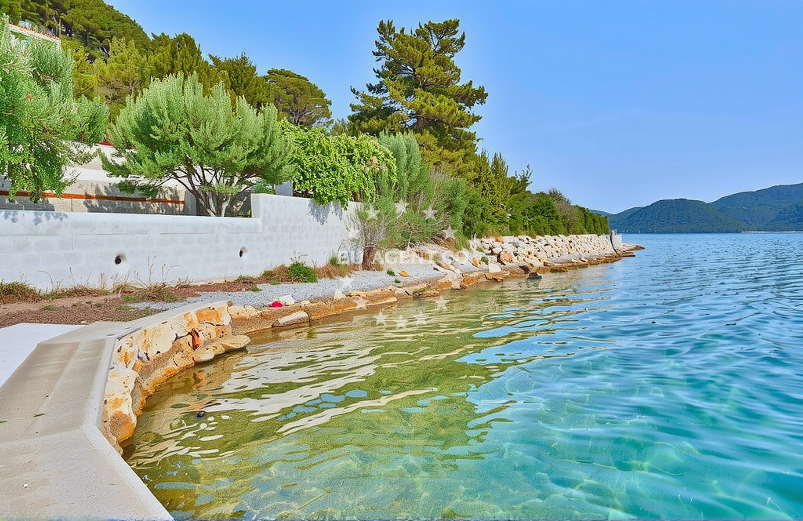 Additional view of Villa Rava quai buoy field in Quay on the island Rava, North Dalmatia, Croatia photo 11
