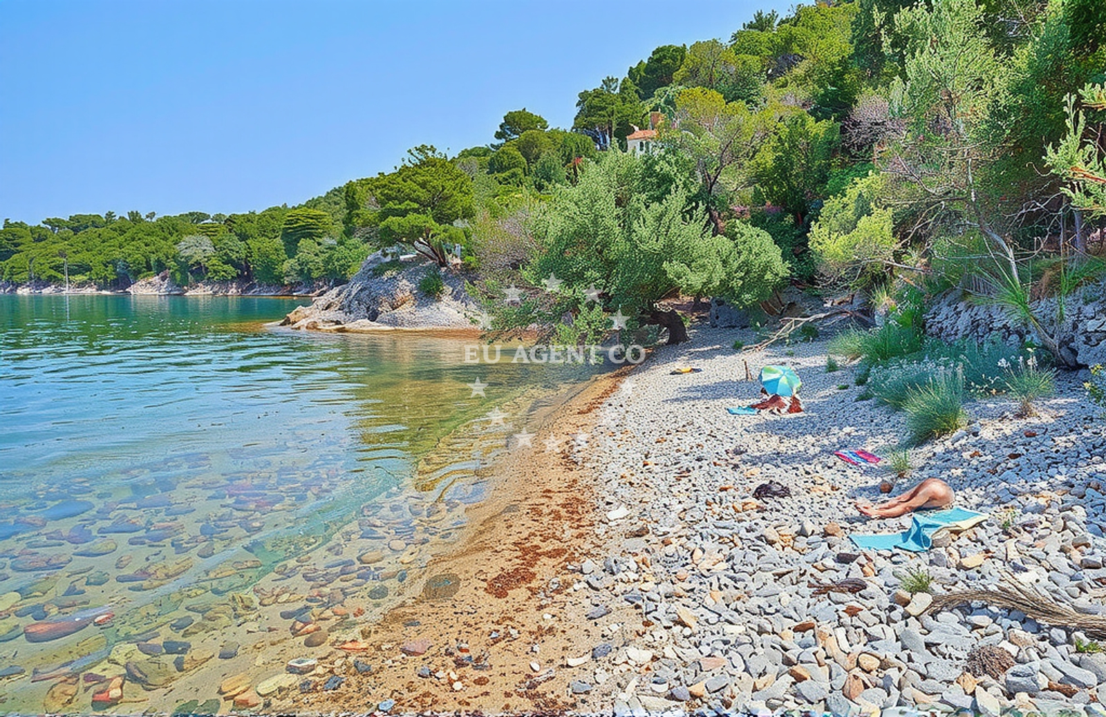 Additional view of Villa Rava quai buoy field in Quay on the island Rava, North Dalmatia, Croatia photo 14