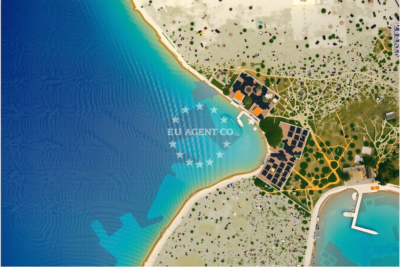 Additional view of Jetty buoy field in Jetty on the island Ravni Žakan, North Dalmatia, Croatia photo 5
