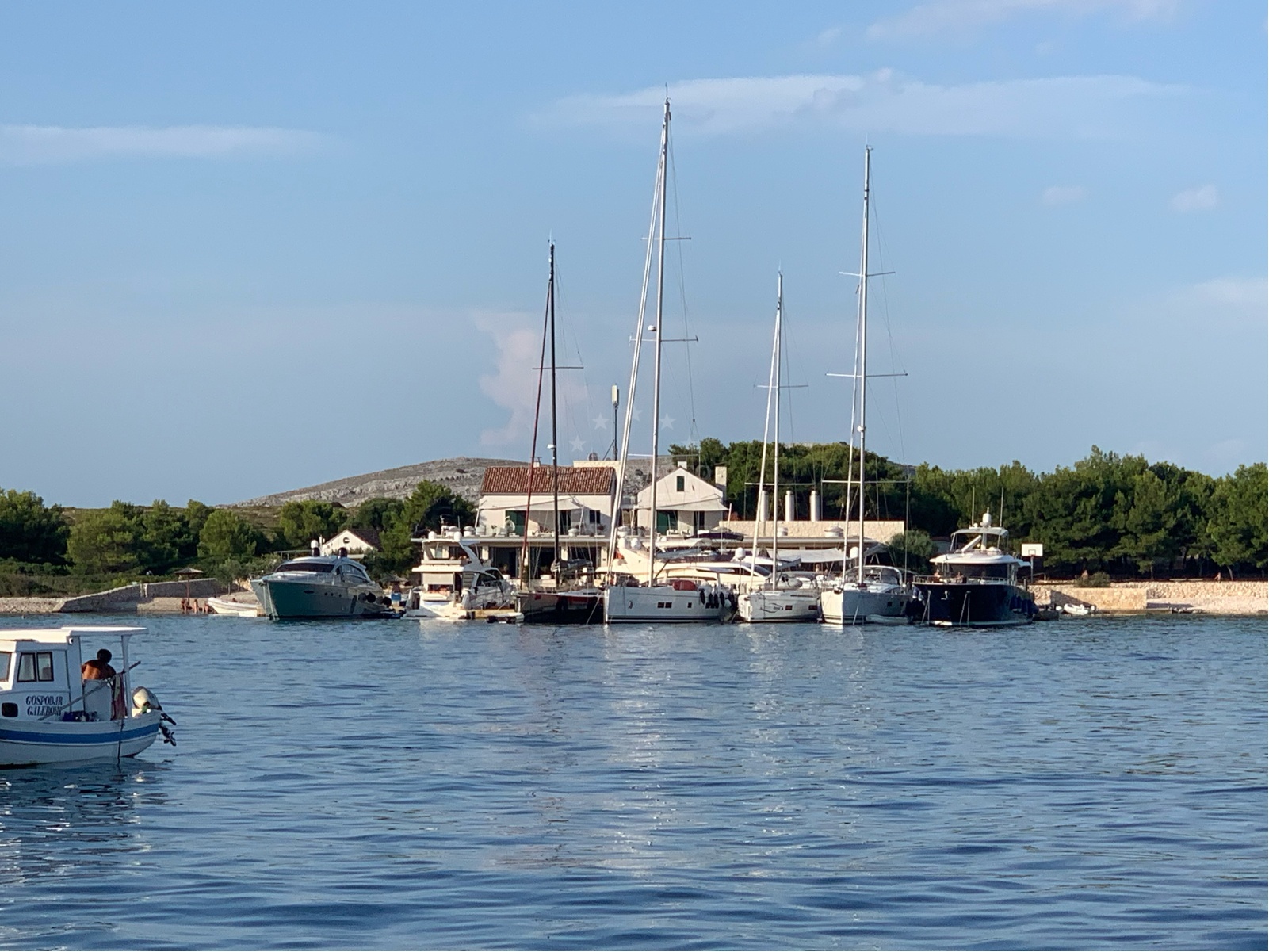 Additional view of Restaurant Zakan jetty buoy field in Jetty on the island Ravni Žakan, North Dalmatia, Croatia photo 7