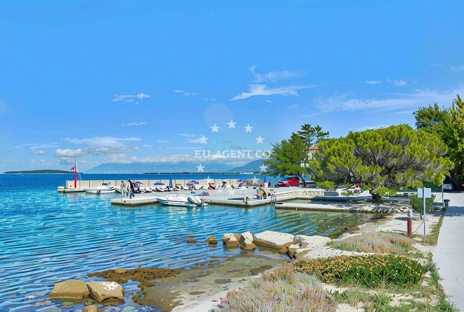 Dumbočica Bay near Sestrunj Jetty, Croatia