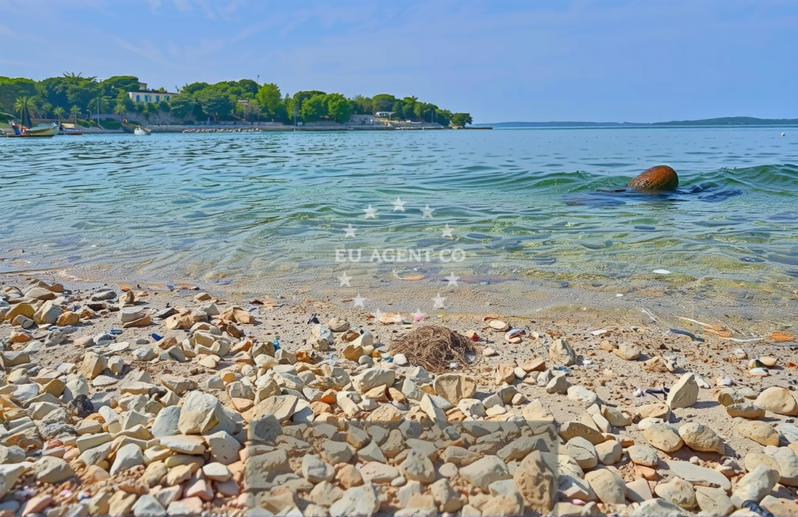 Approach and location view of Buoy field Luka Sveti Ante in Buoy field on the island Silba, North Dalmatia, Croatia photo 3