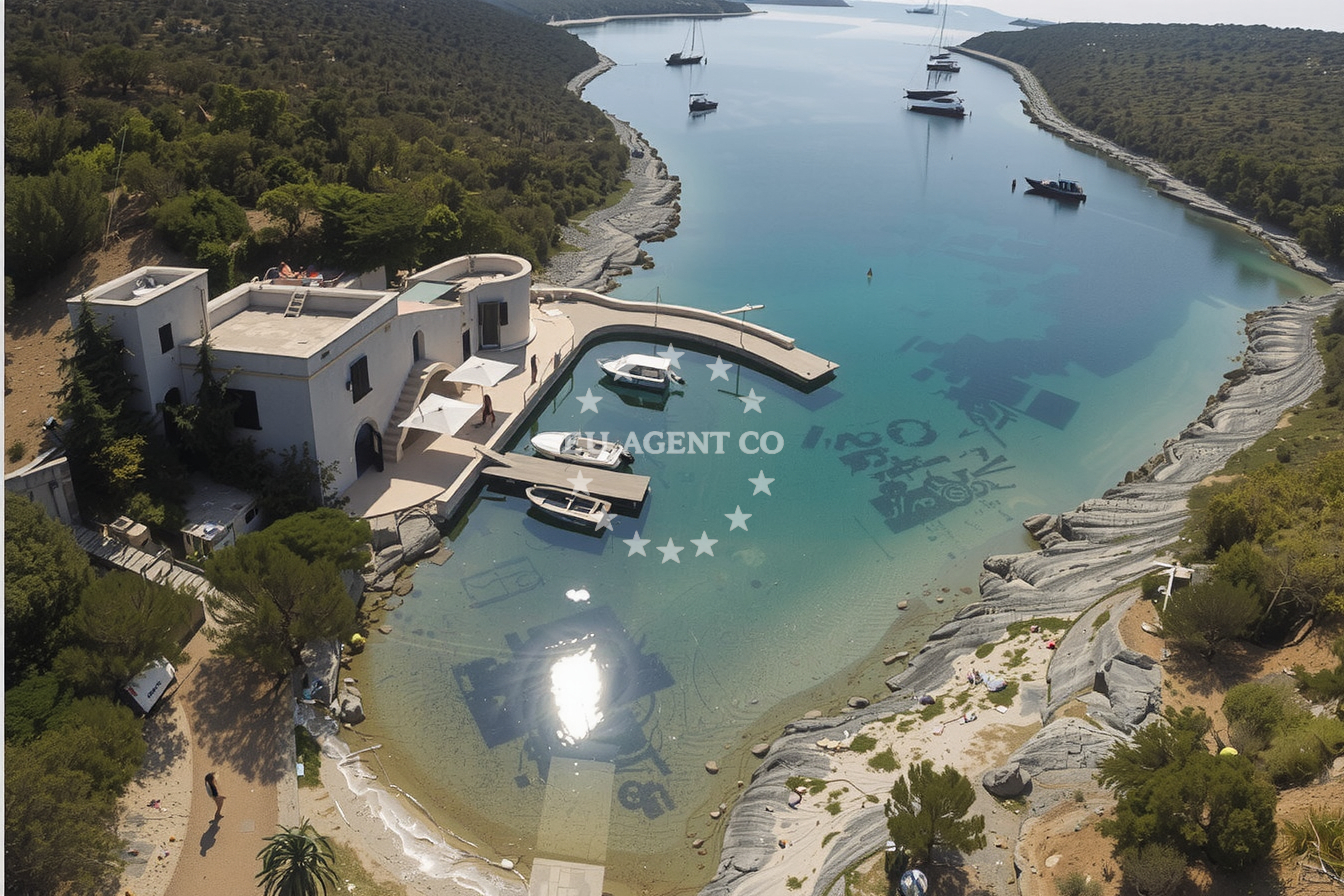 Additional view of Jetty buoy field in Jetty on the island Škarda, North Dalmatia, Croatia photo 4