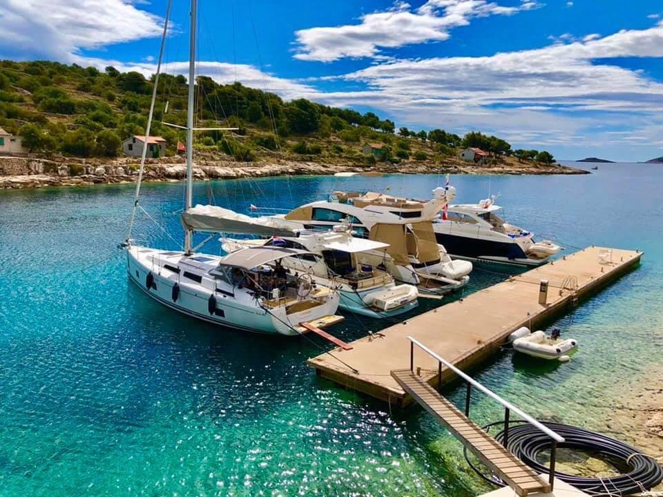 Additional view of Konoba Smokvica quay buoy field in Jetty on the island Smokvica Vela, North Dalmatia, Croatia photo 6