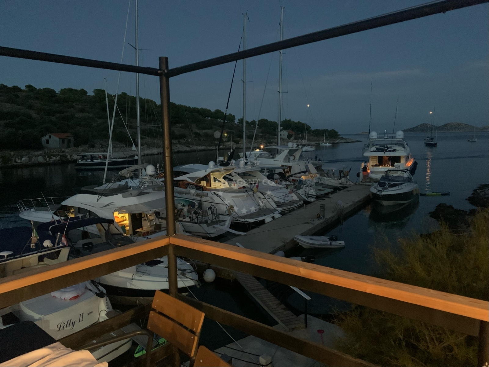 Additional view of Konoba Smokvica quay buoy field in Jetty on the island Smokvica Vela, North Dalmatia, Croatia photo 7