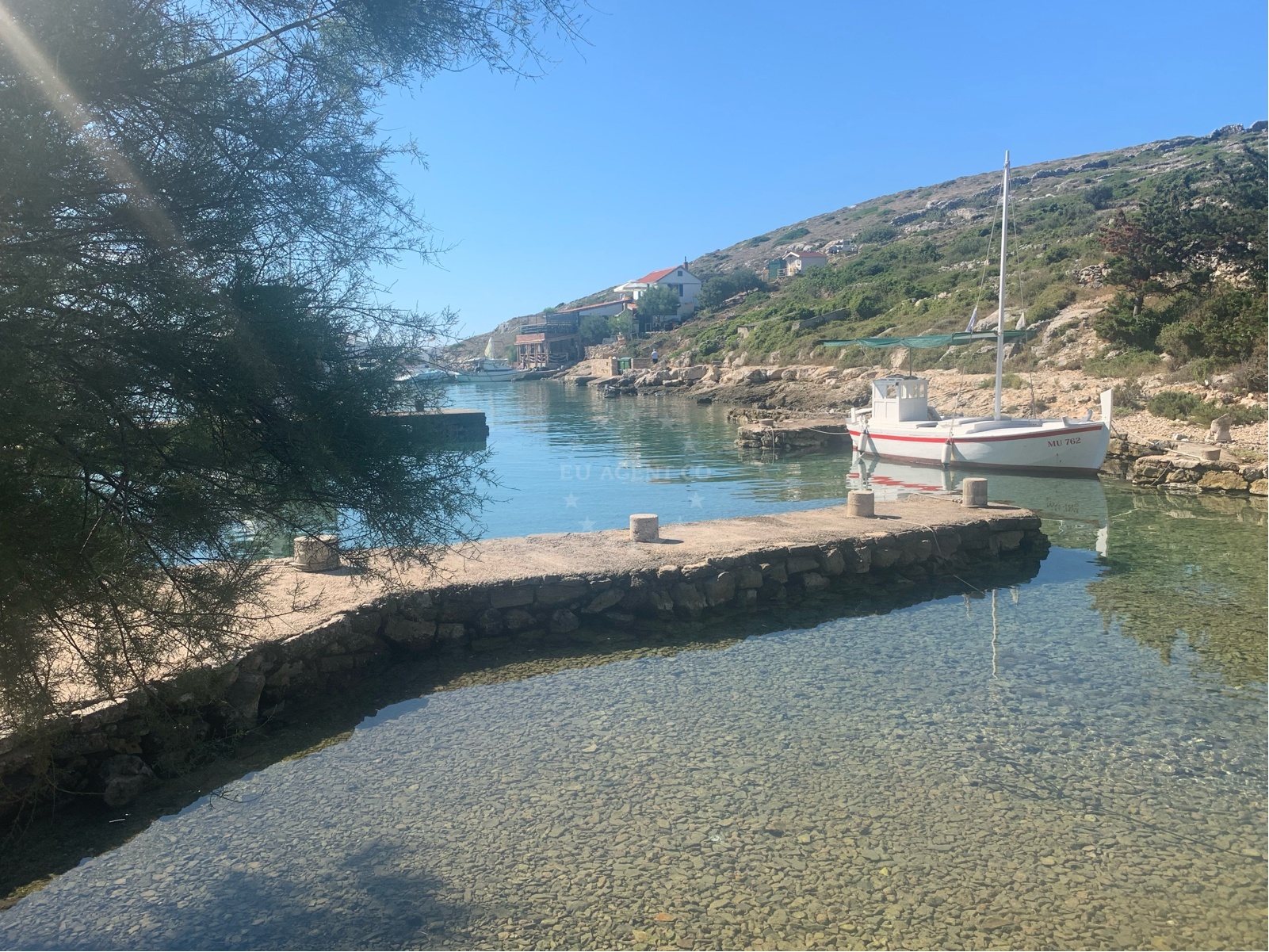 Additional view of Konoba Smokvica quay buoy field in Jetty on the island Smokvica Vela, North Dalmatia, Croatia photo 9