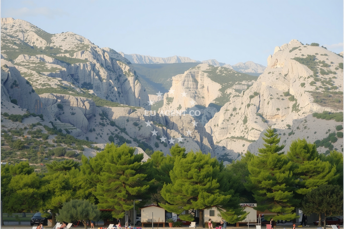 Additional view of Jetty buoy field in Jetty in Starigrad Paklenica, North Dalmatia, Croatia photo 9
