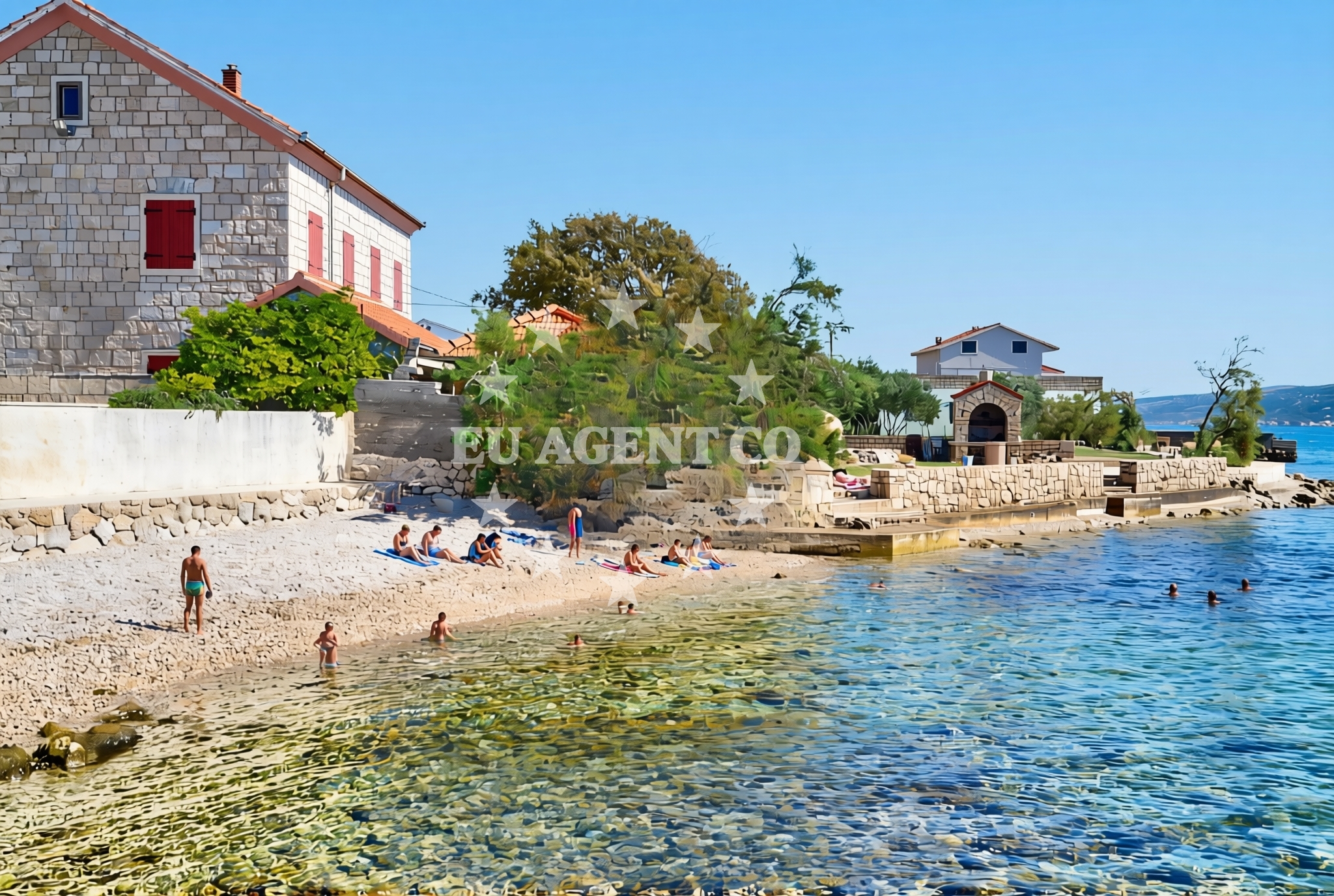 Starigrad Paklenica Jetty, North Dalmatia, Croatia