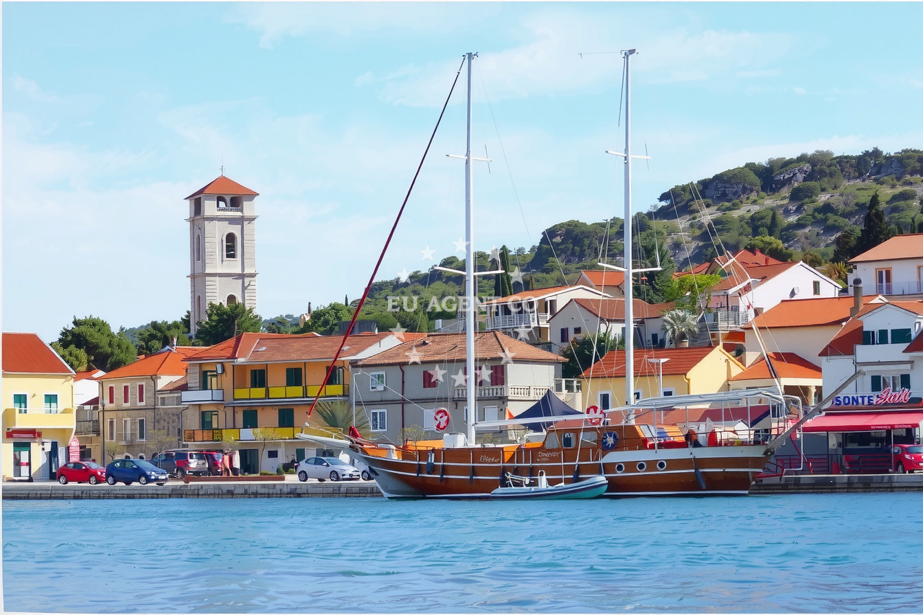 Additional view of Jetty buoy field in Jetty in Tisno, North Dalmatia, Croatia photo 12