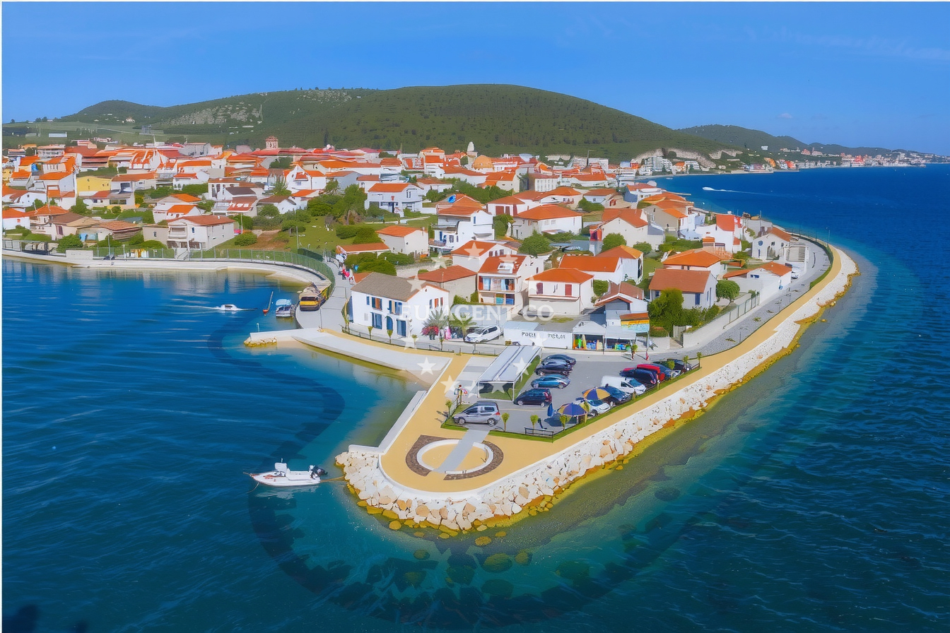 Jetty in Kali, Ugljan, North Dalmatia, Croatia