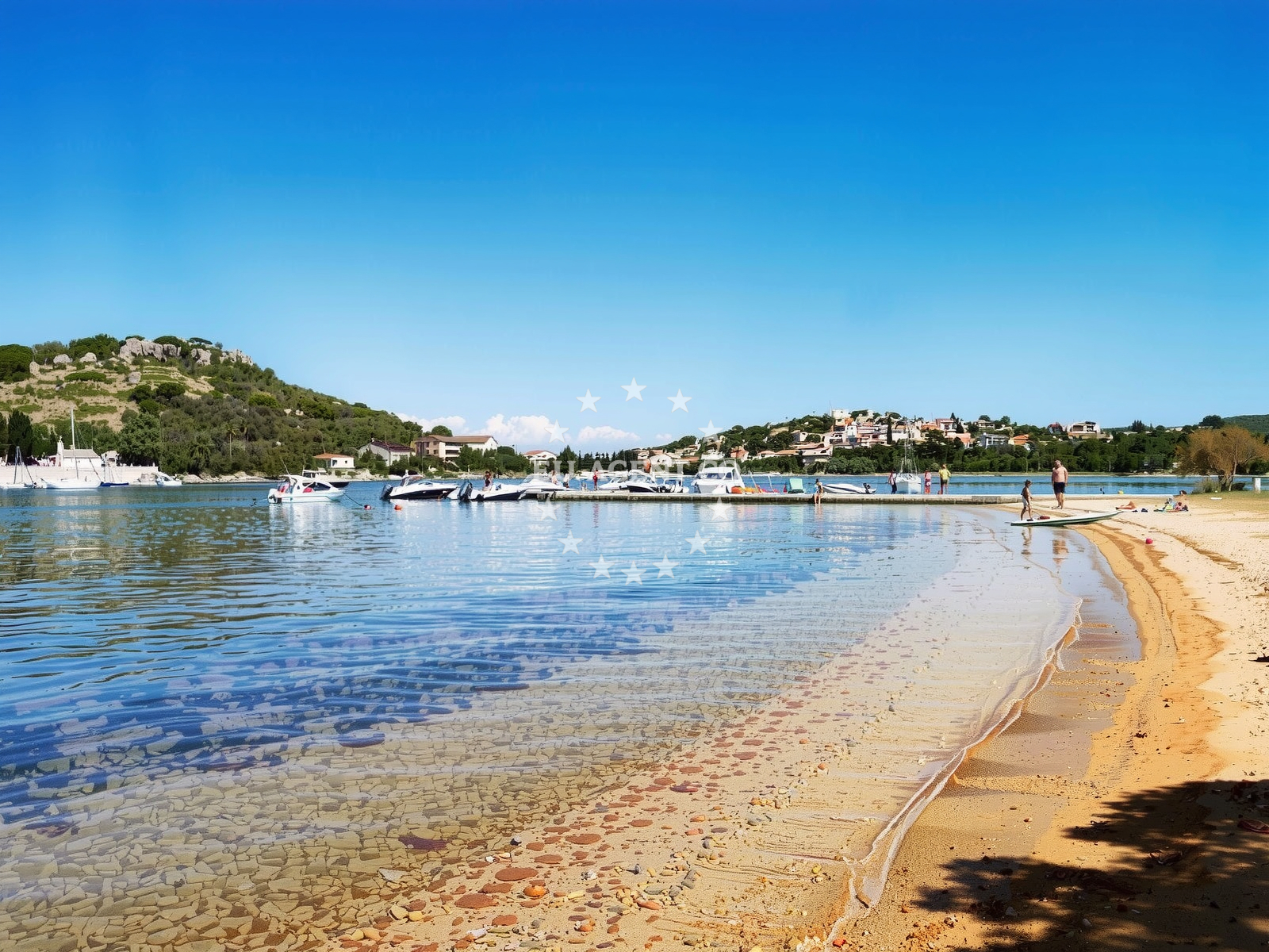 Short stay berth at Vrgada Jetty, Croatia