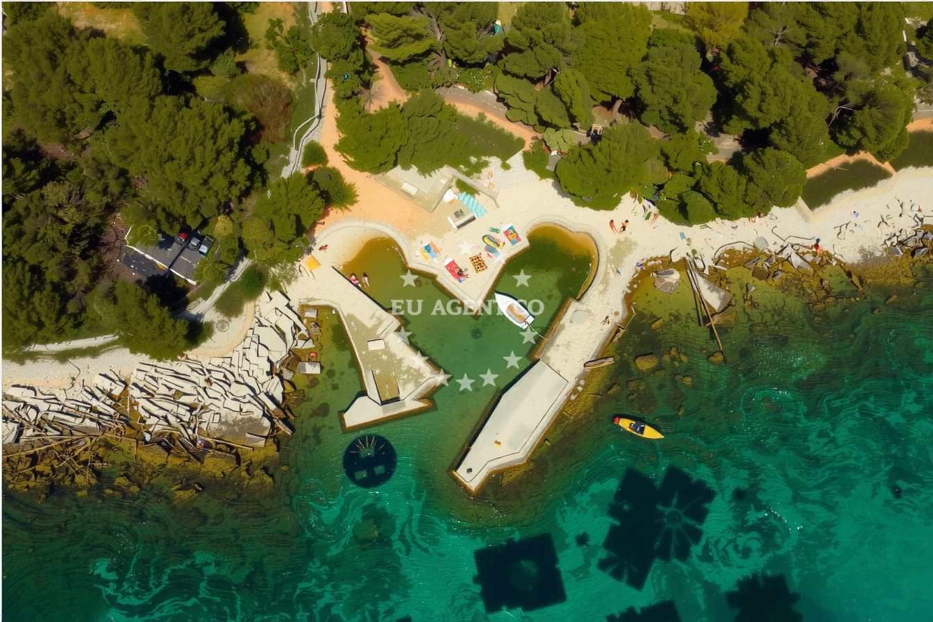 Additional view of Jetty buoy field in Jetty on the island Vrgada, North Dalmatia, Croatia photo 8