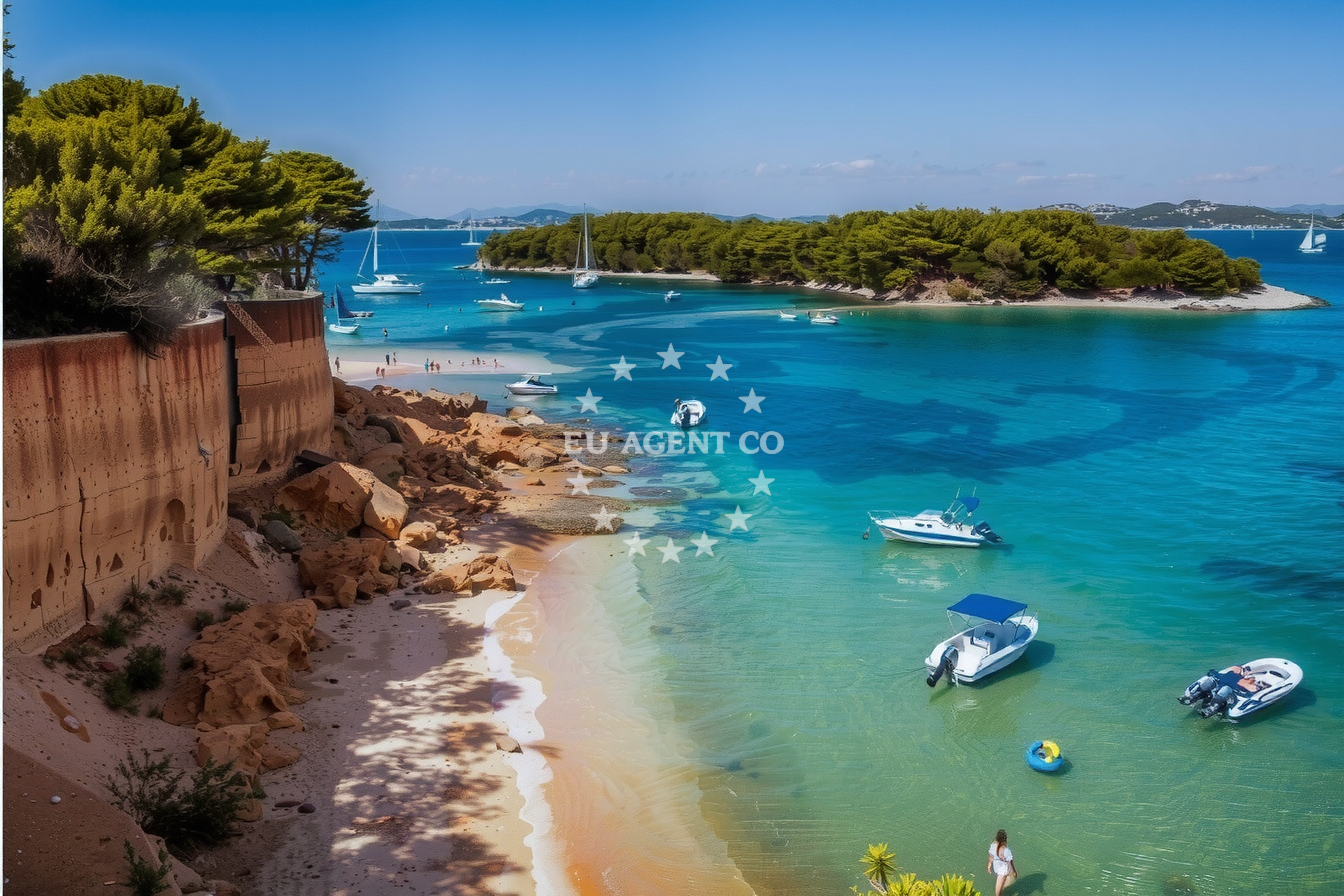 Additional view of Jetty buoy field in Jetty on the island Vrgada, North Dalmatia, Croatia photo 13