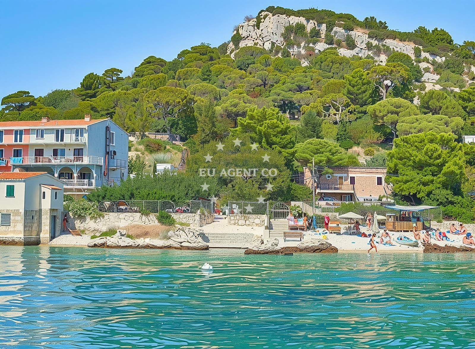 Additional view of Mole restaurant Bracera buoy field in Jetty on the island Vrgada, North Dalmatia, Croatia photo 5