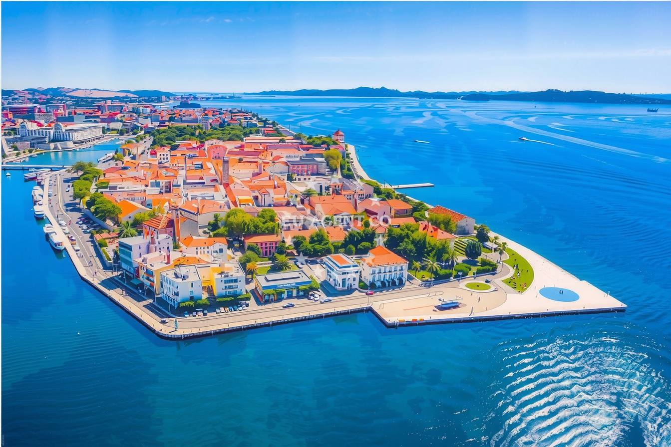 Additional view of Jetty buoy field in Jetty in Zadar, North Dalmatia, Croatia photo 9