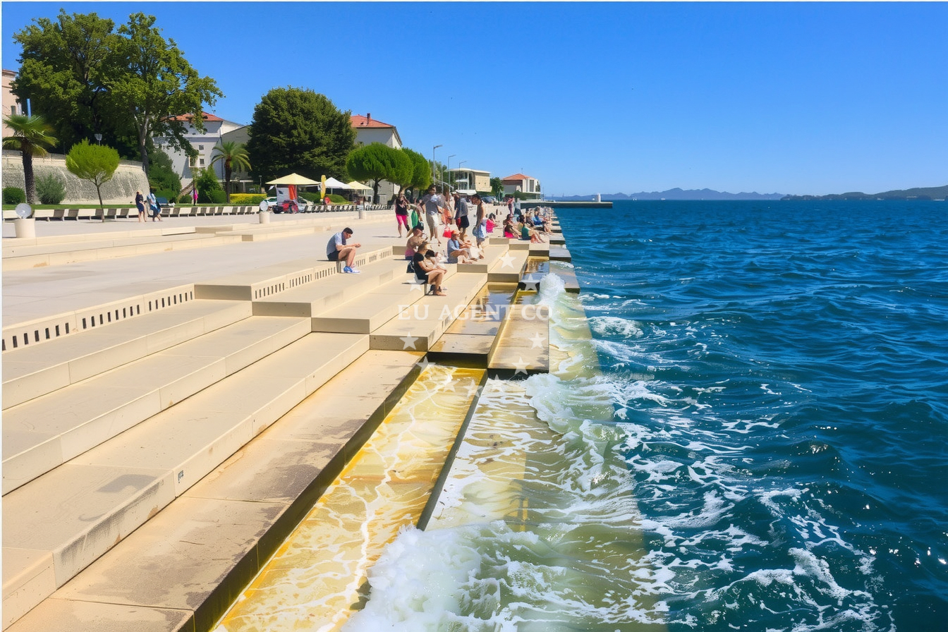 Additional view of Jetty buoy field in Jetty in Zadar, North Dalmatia, Croatia photo 12