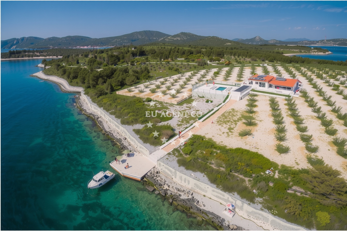 Additional view of Jetty buoy field in Jetty on the island Zizanj, North Dalmatia, Croatia photo 6
