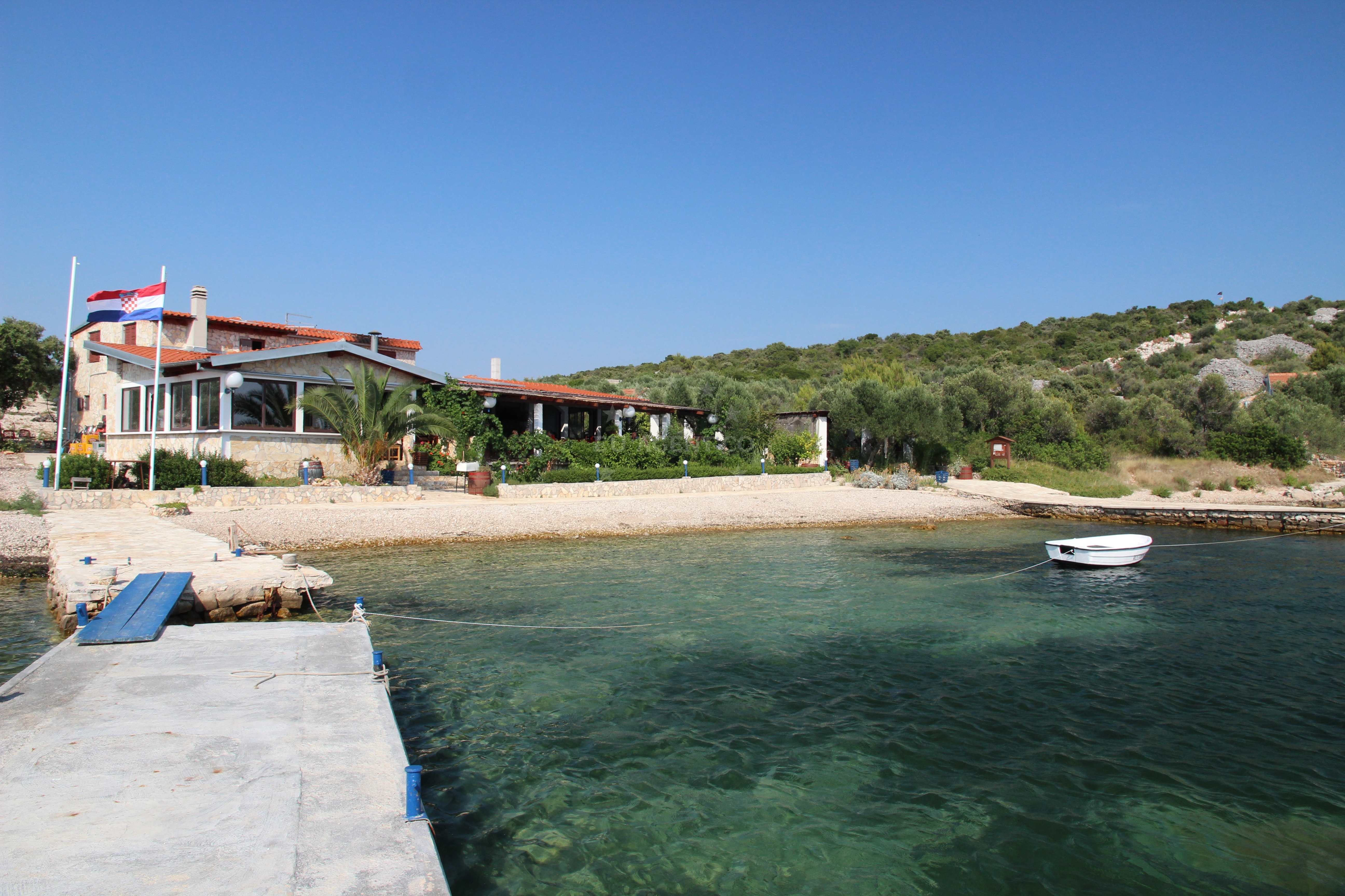 Additional view of Konoba Zminjak jetty buoy field in Jetty on the island Zminjak, North Dalmatia, Croatia photo 6