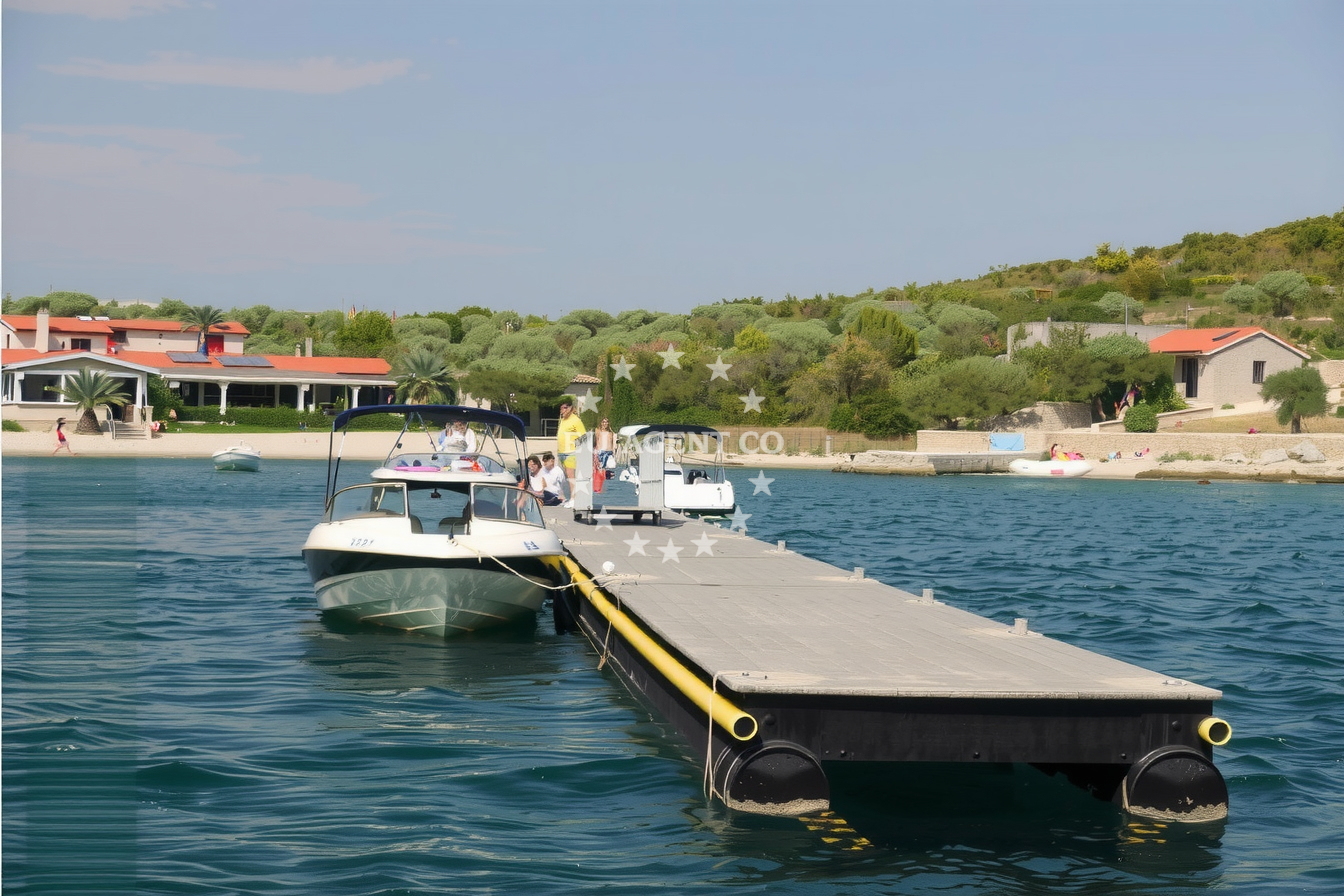 Additional view of Zminjak restaurant buoys buoy field in Buoy field on the island Zminjak, North Dalmatia, Croatia photo 9