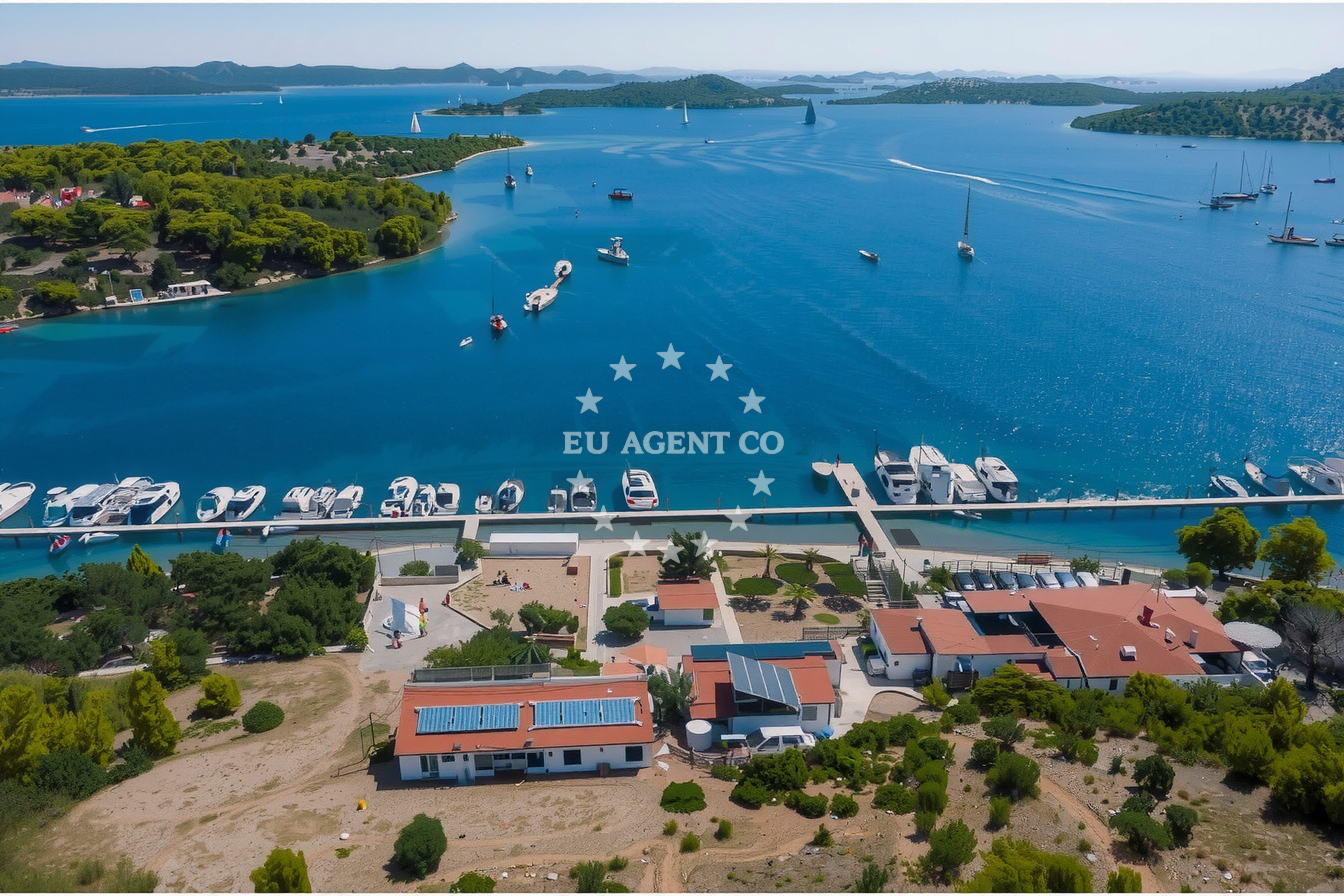 Approach and location view of Buoy field in Buoy field on the island Žut, North Dalmatia, Croatia photo 3