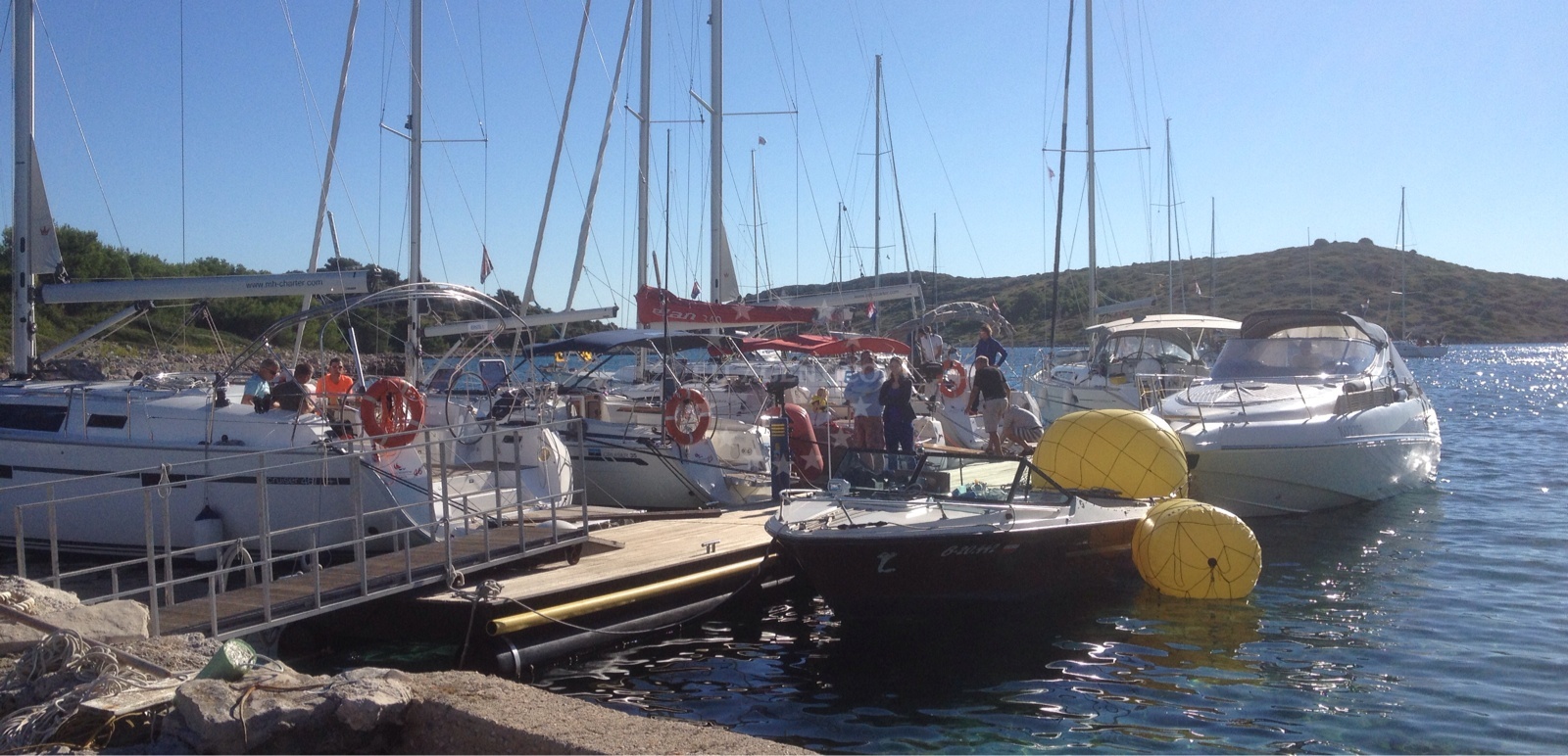 Additional view of Konoba Zmara jetty buoy field in Jetty on the island Žut, North Dalmatia, Croatia photo 7